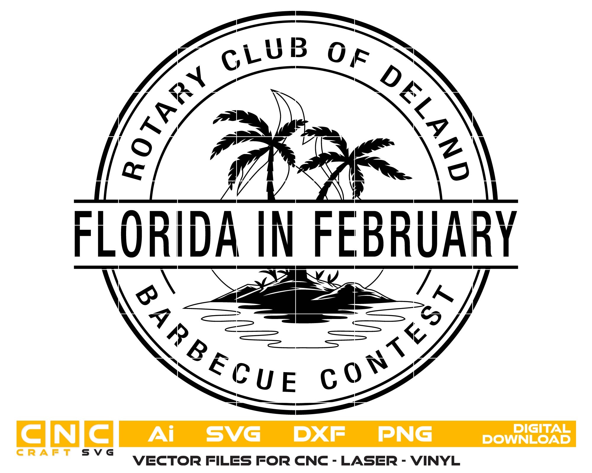 Florida in February BBQ Contest Rotary Club of DeLand