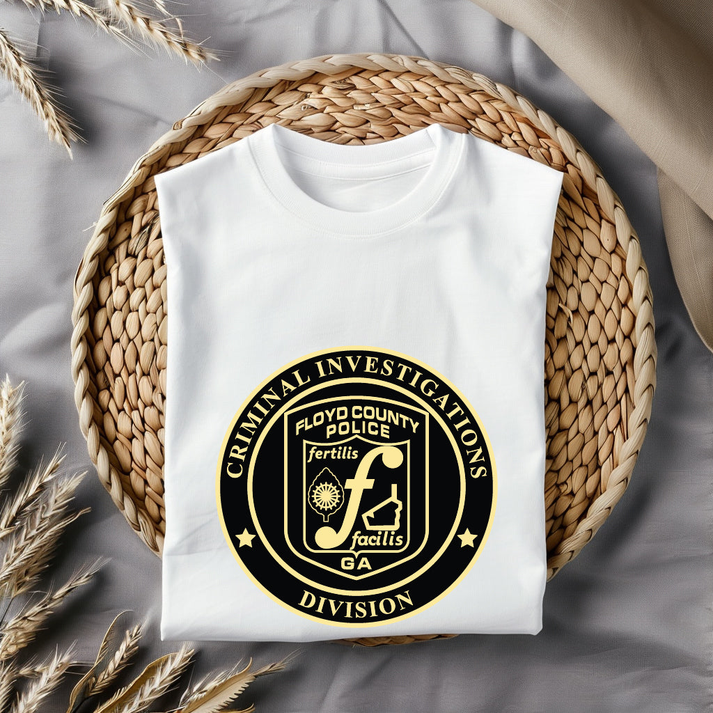 Floyd County Criminal Investigations Division Logo – Printable Vector Art