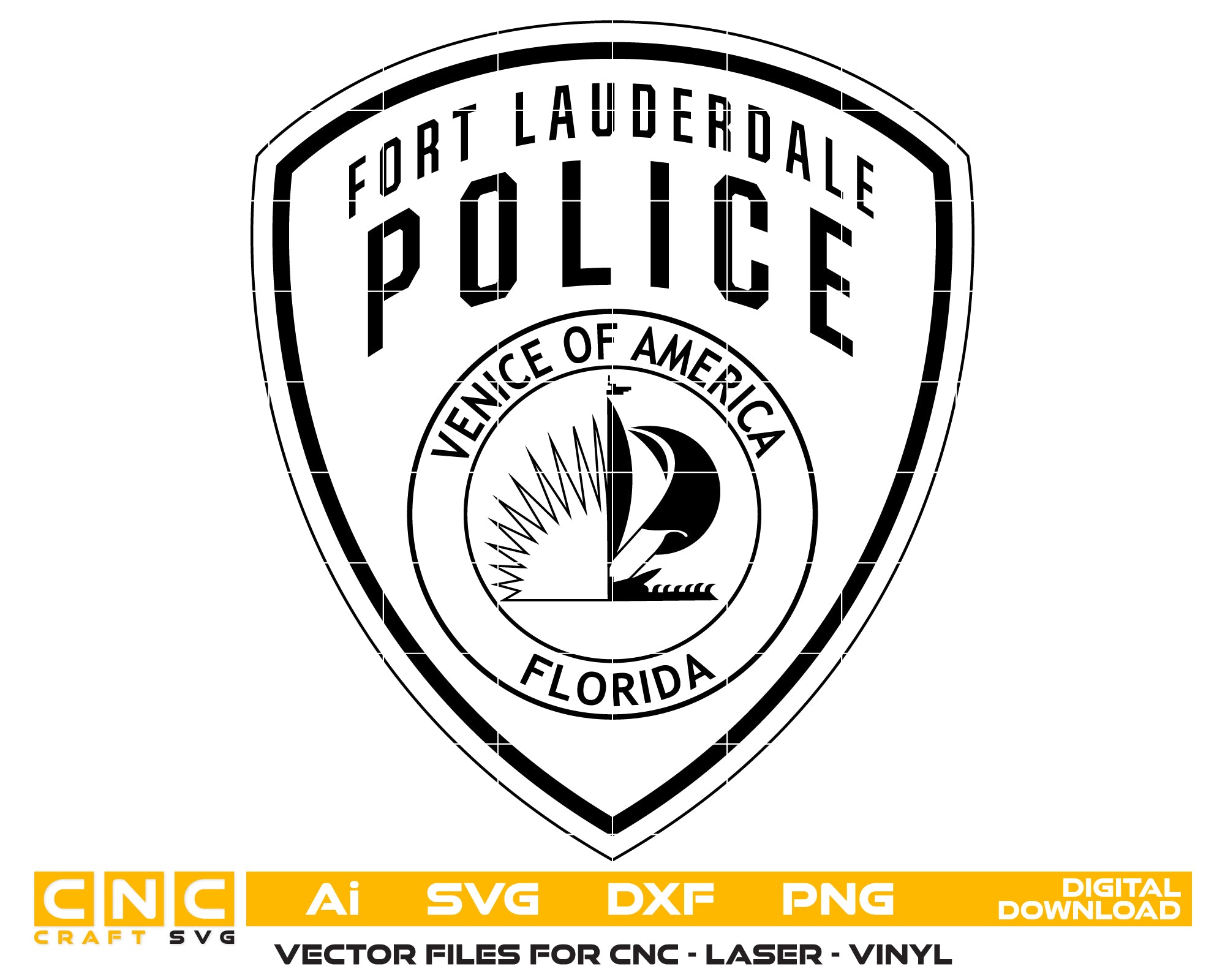 Fort Lauderdale Police Department Patch
