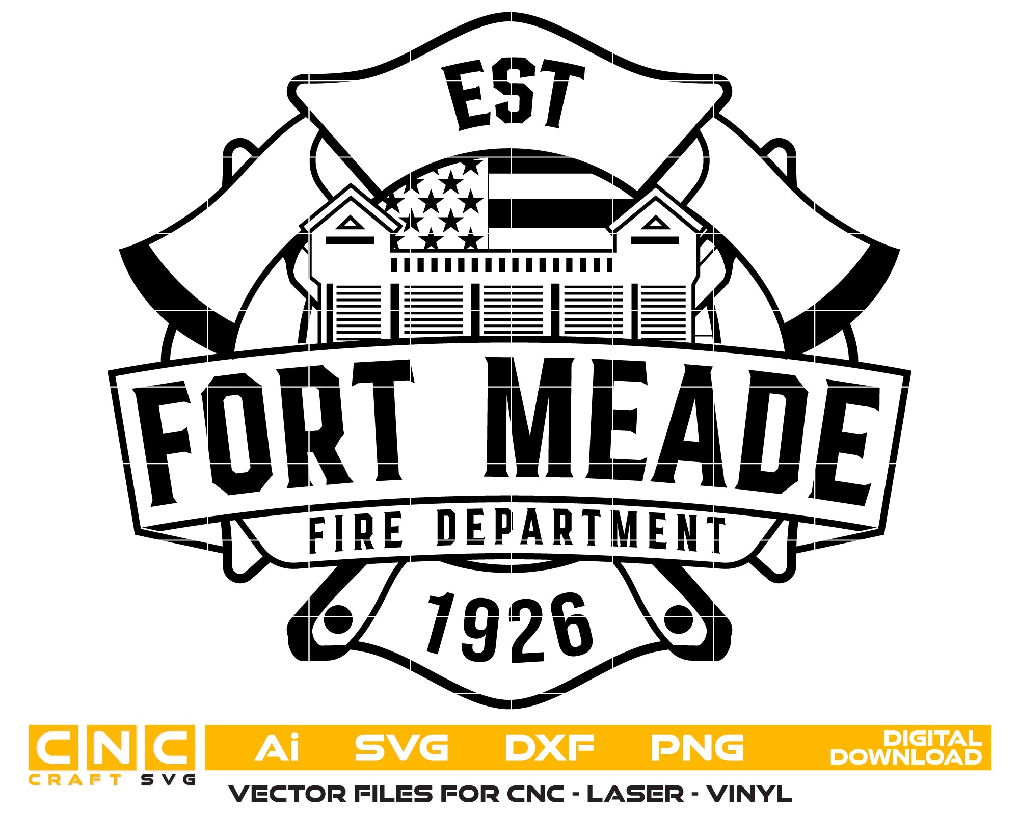Fort Meade Fire Department Badge