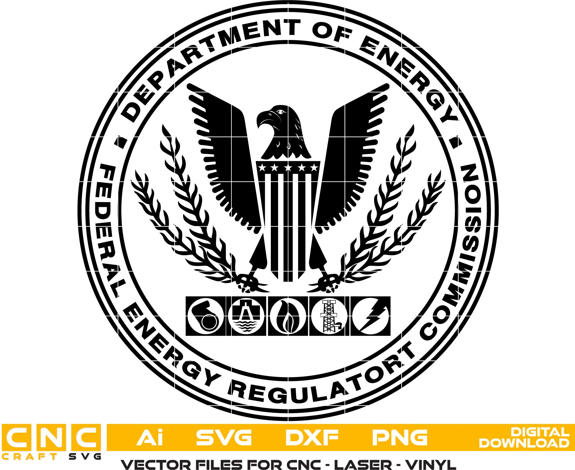 Frderal Energy Regulatort Commission Logo/ Frderal Energy seal