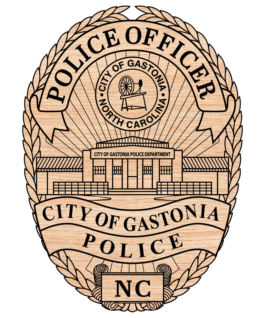 Gastonia Police Officer Badge