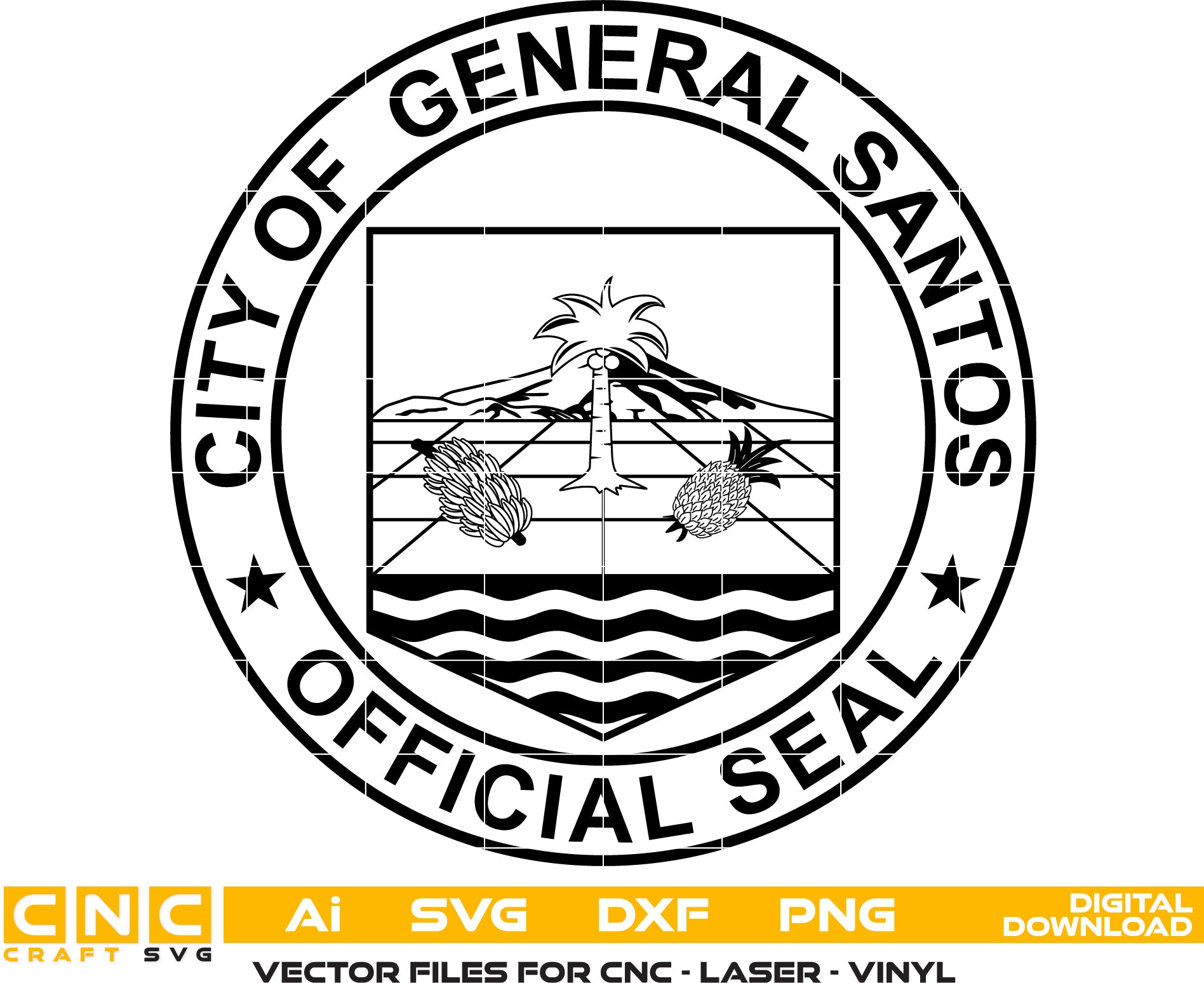 GenSan City old seal