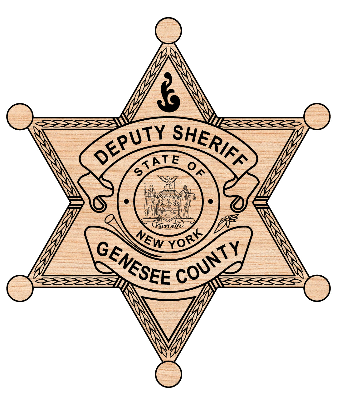 Genesee County Deputy Sheriff Badge