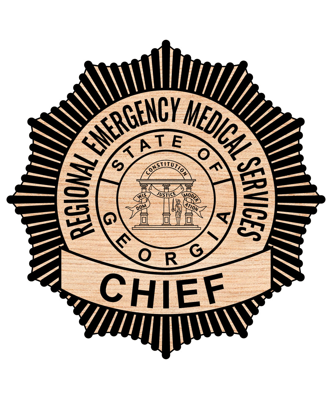 Georgia Regional Emergency Medical Services Badge