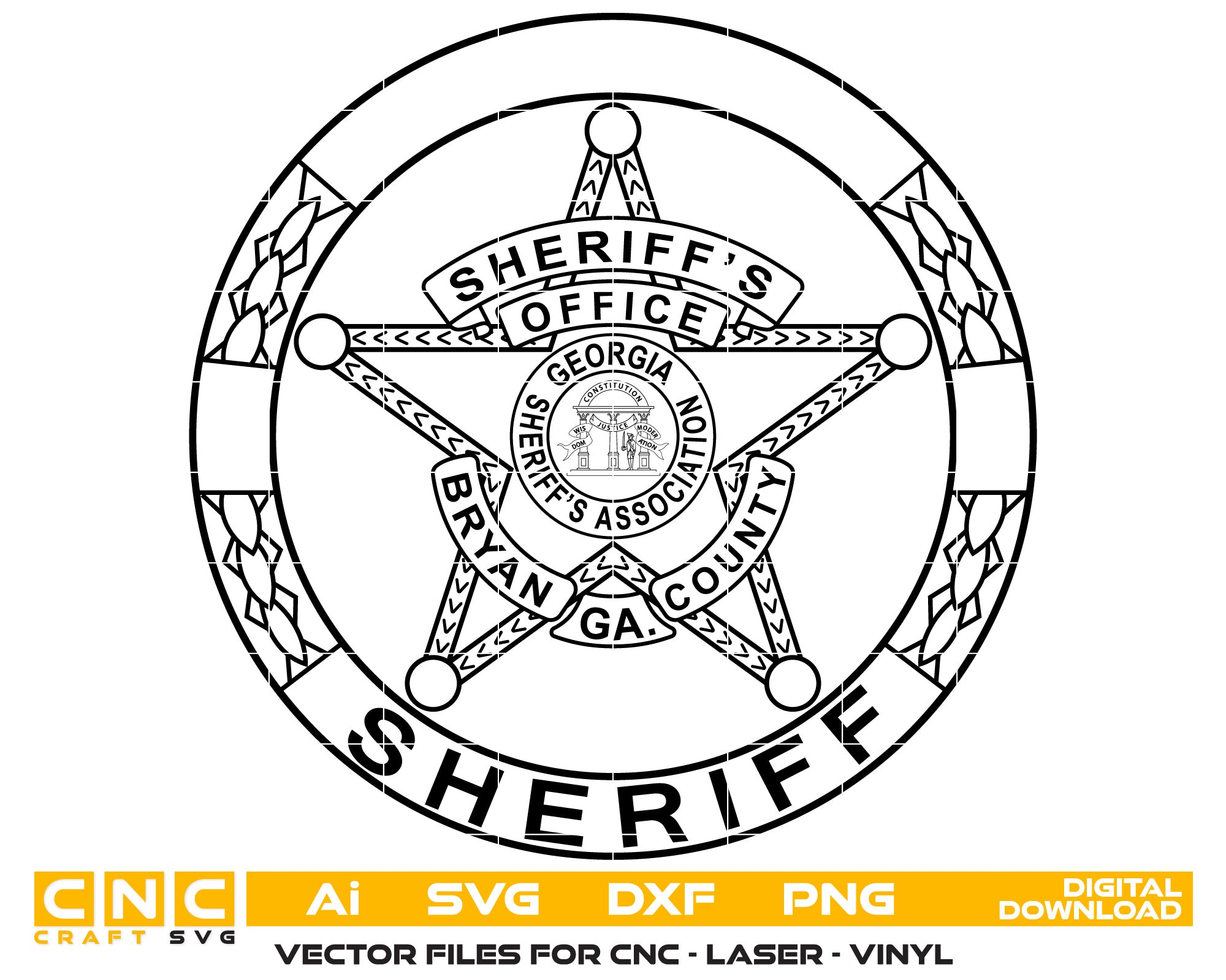 Georgia Sheriff Association Office Logo