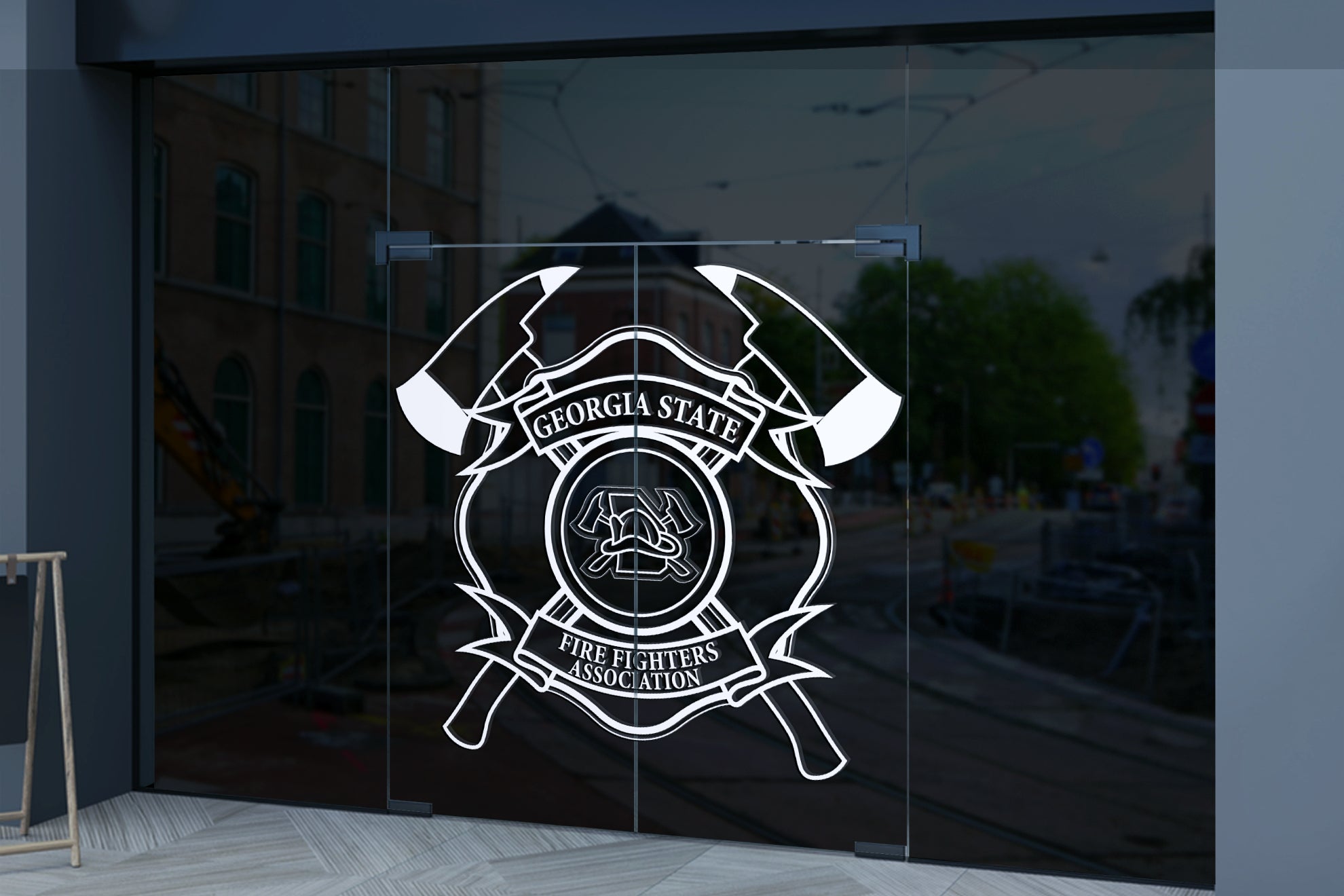 Georgia State Firefighters Association Patch