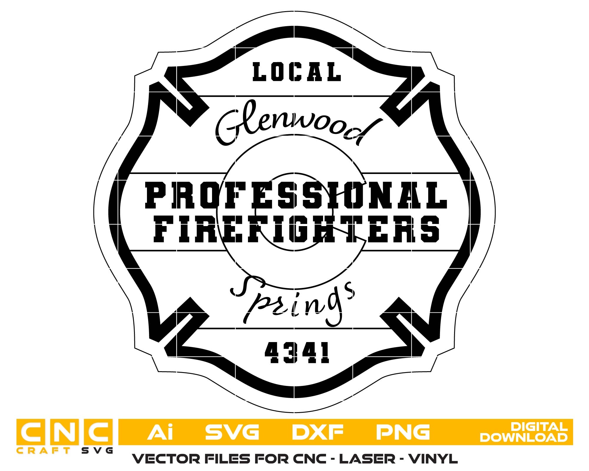 Glenwood Springs Firefighters Local 4341 Emblem