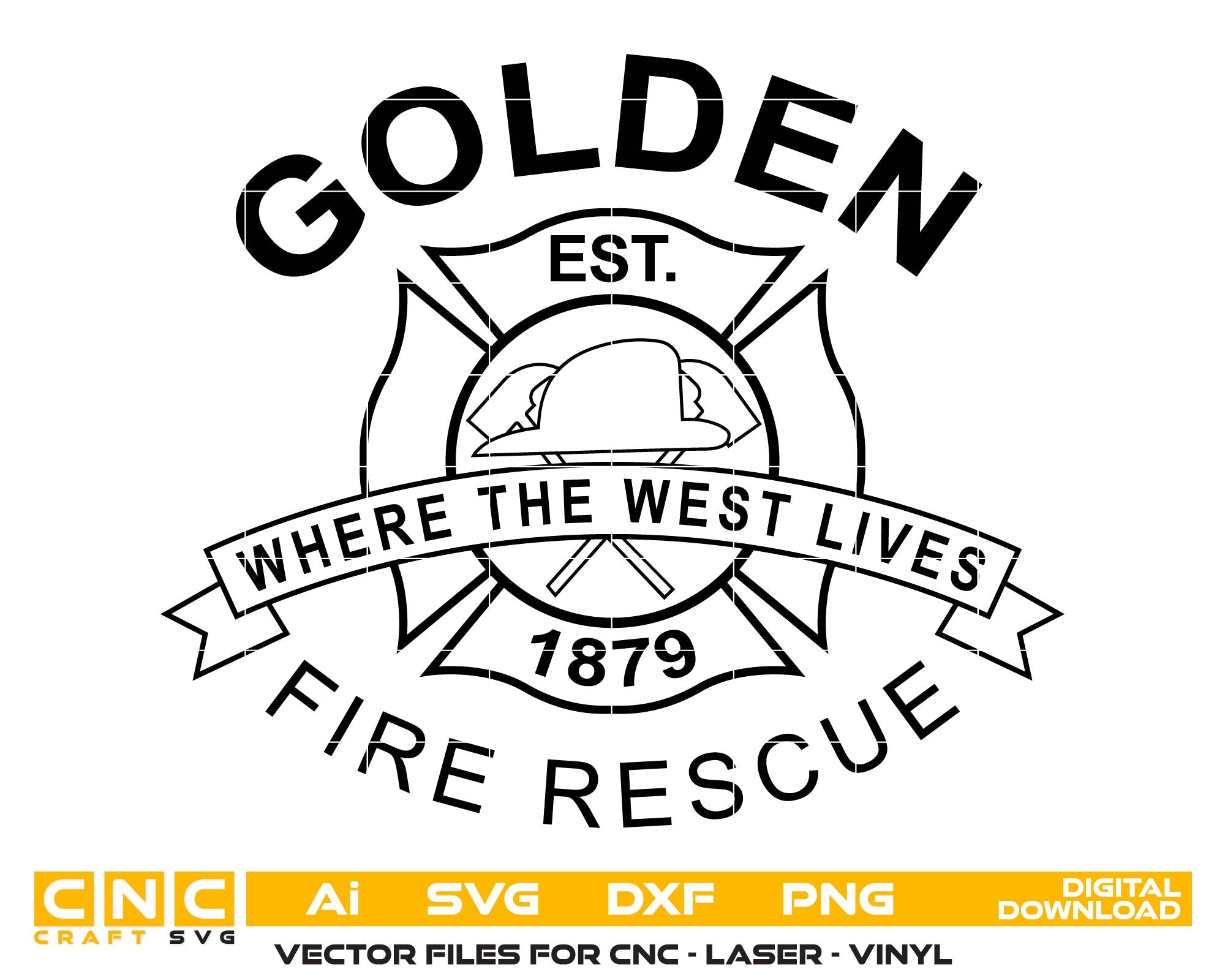 Golden Fire Rescue Department Patch , Colorado