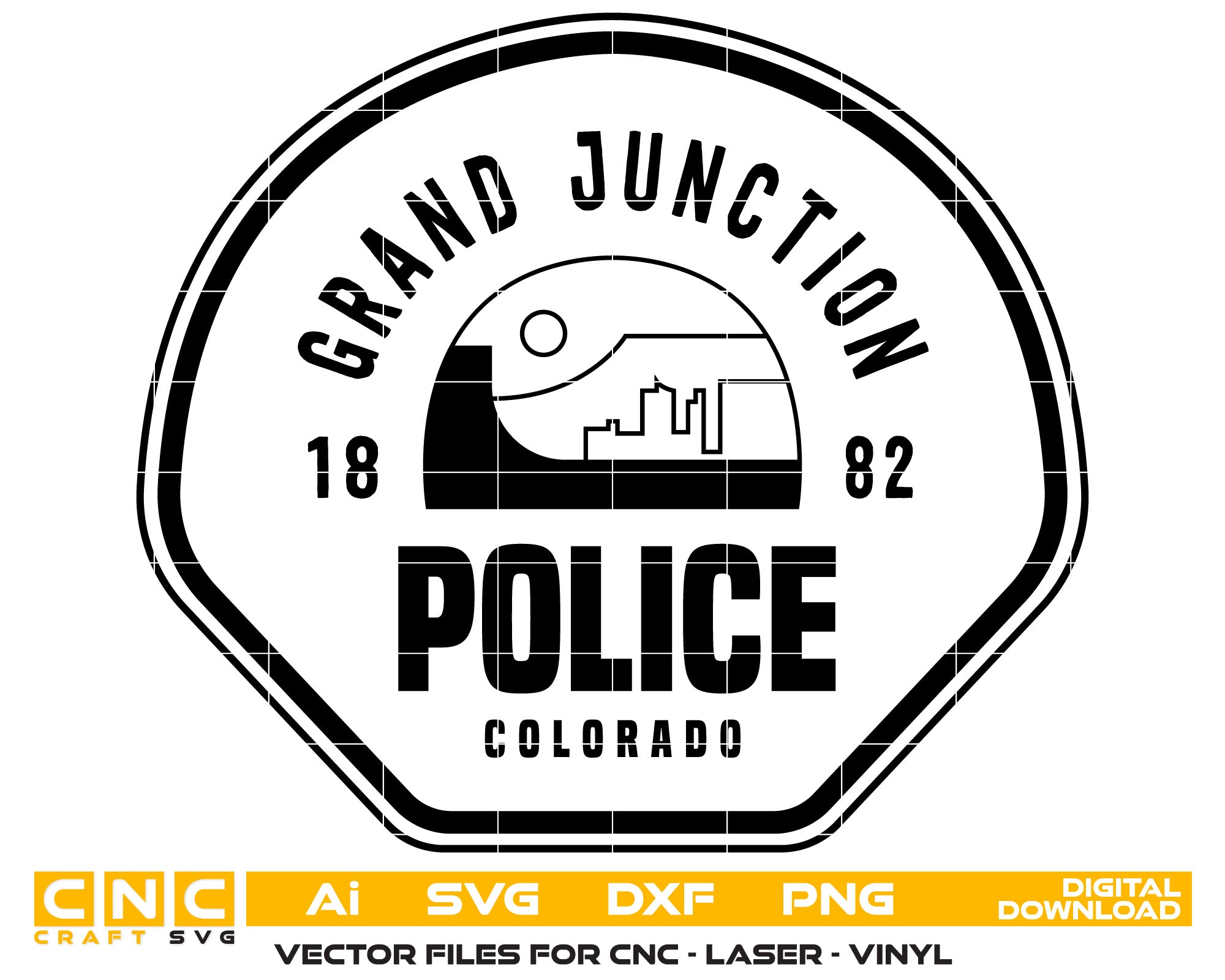 Grand Junction Police Logo