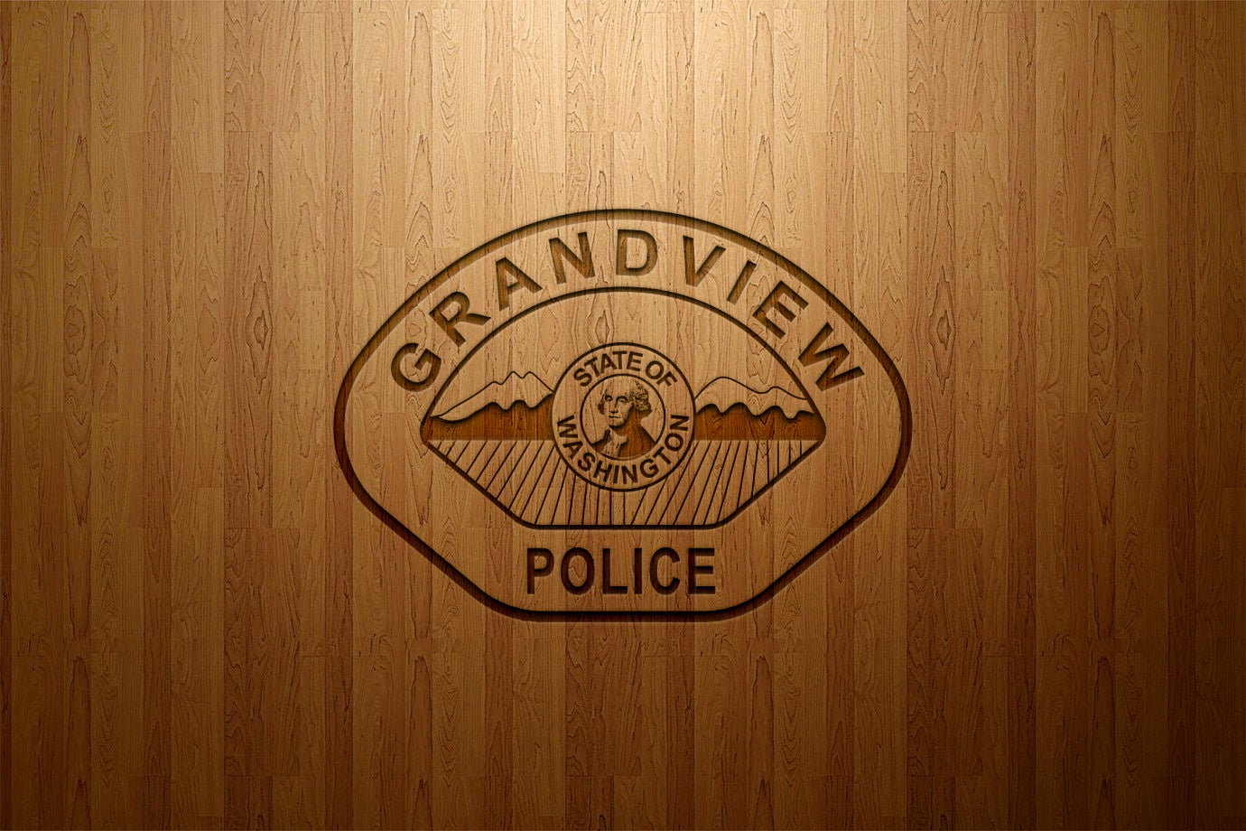 Grandview Police Department Patch, Washington