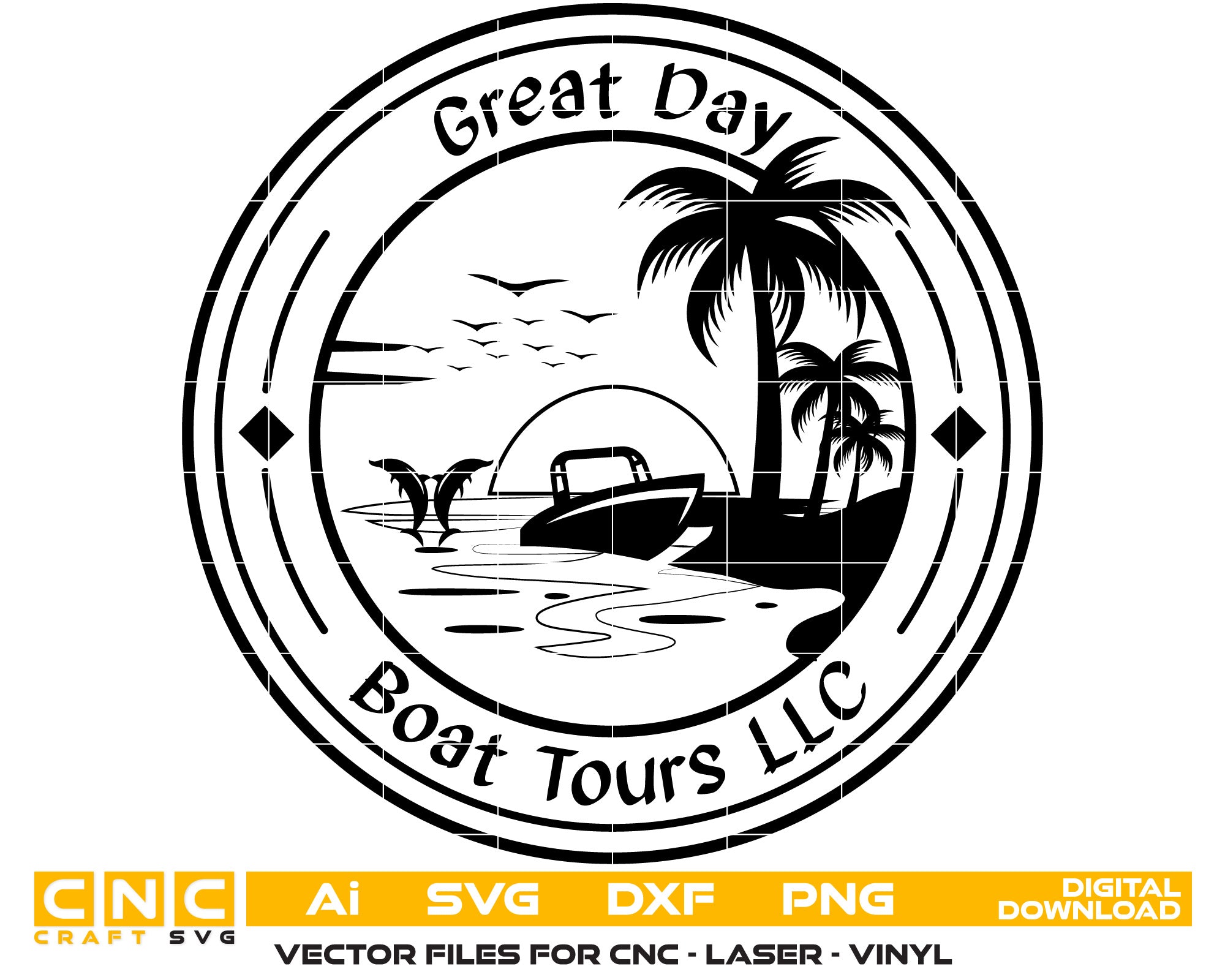 Great Day Boat Tours LLC Seal