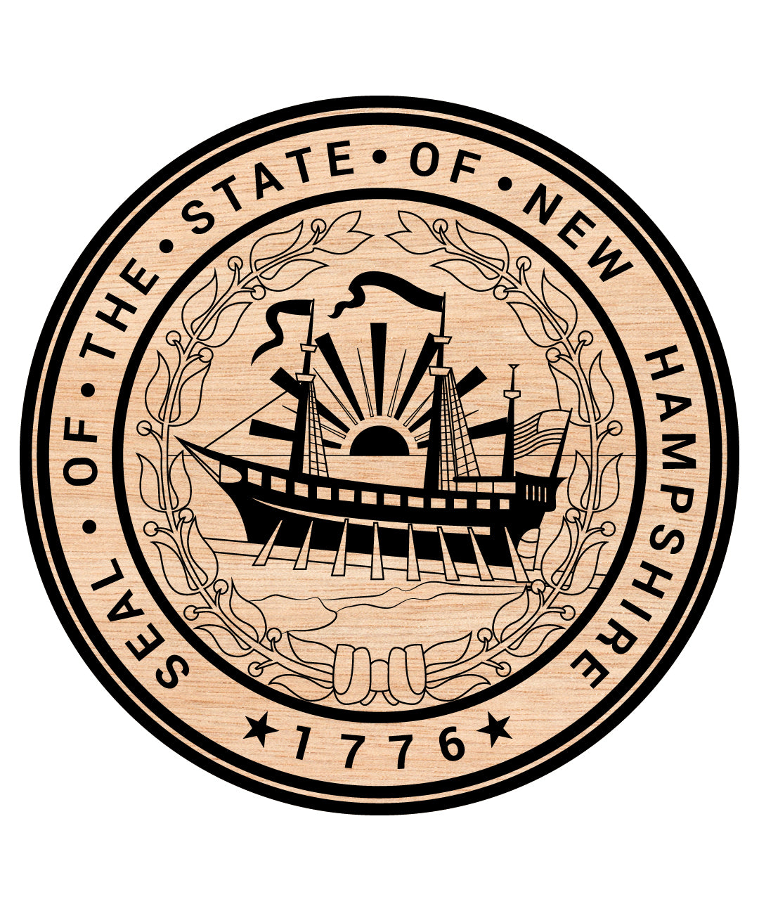 Seal of New Hampshire SVG