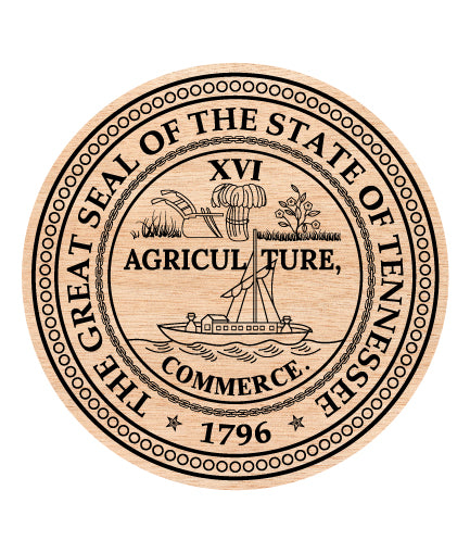 Great Seal of the State of Tennessee SVG, Tennessee State Emblem Vector, Tennessee Official Seal, State Seal SVG, Tennessee Government Emblem Vector File