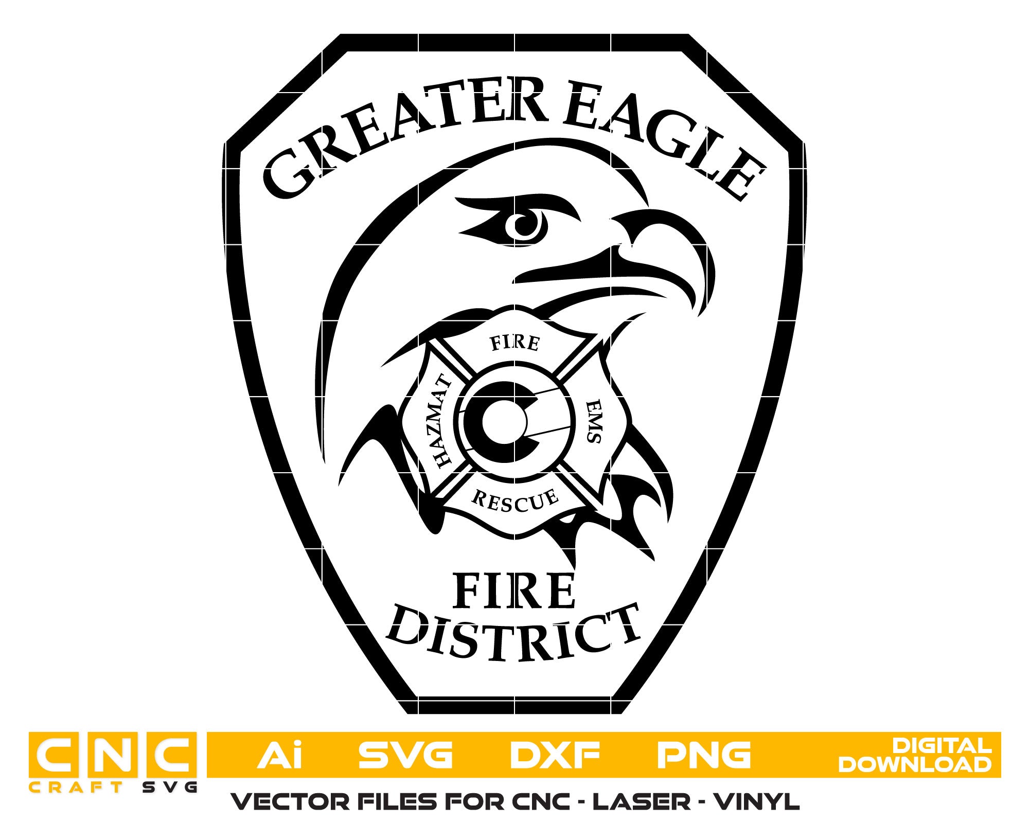 Greater Eagle Fire District Badge