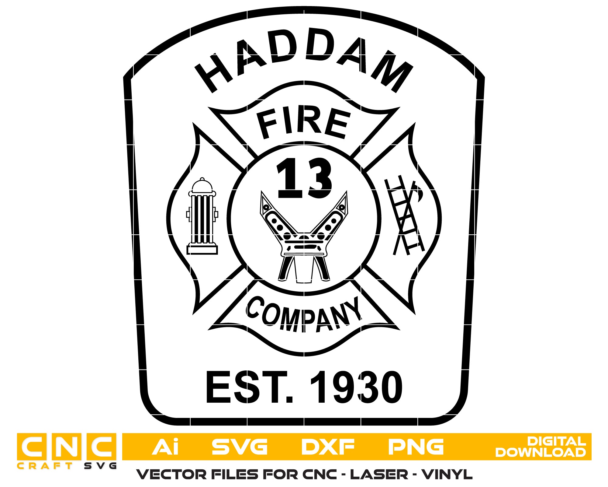 Haddam Volunteer Fire Company Logo SVG, Haddam Connecticut Firefighter Emblem, Haddam Fire Company Logo Vector, Connecticut Fire Logo SVG, Haddam Fire Rescue Logo