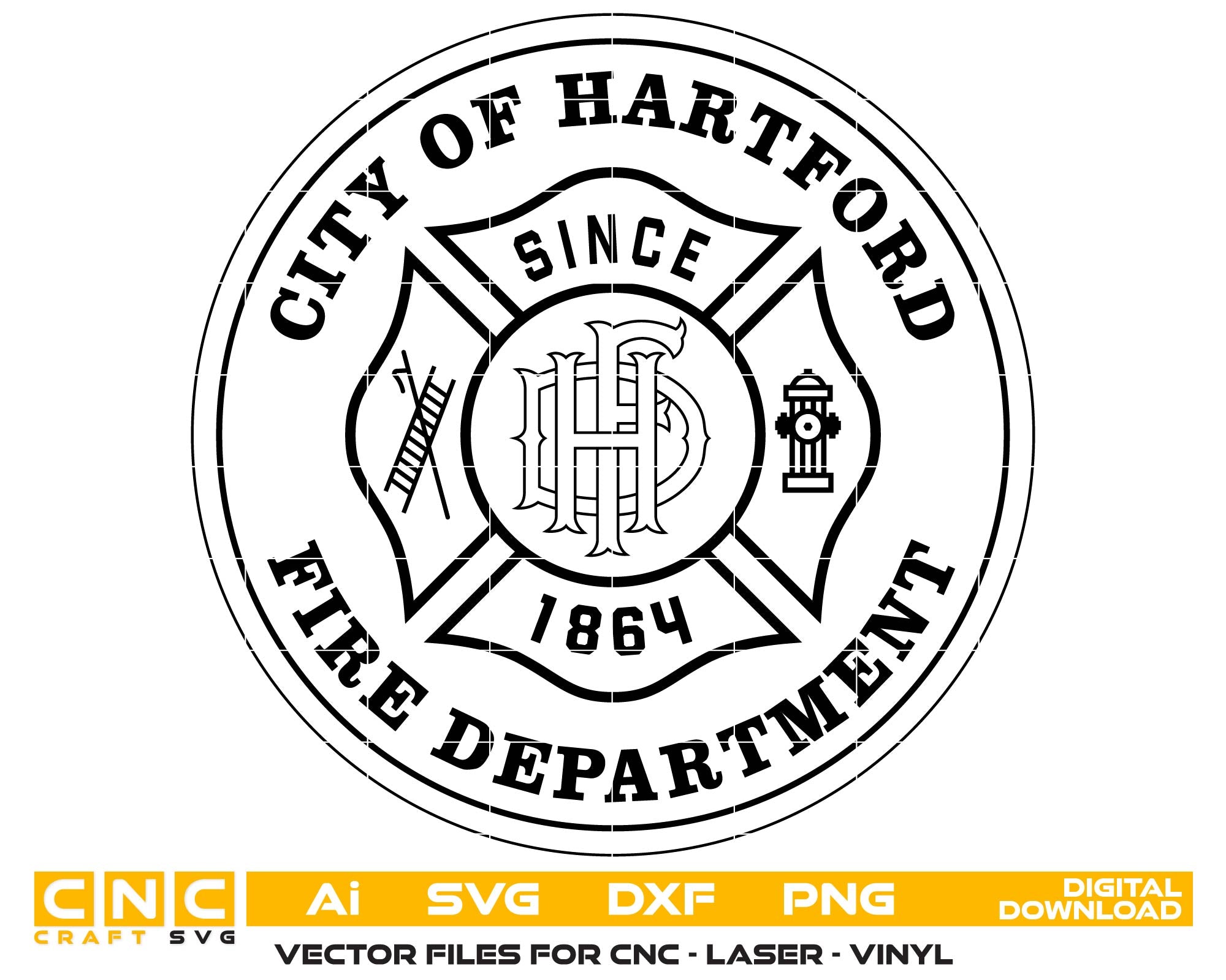 Hartford Fire Department Logo