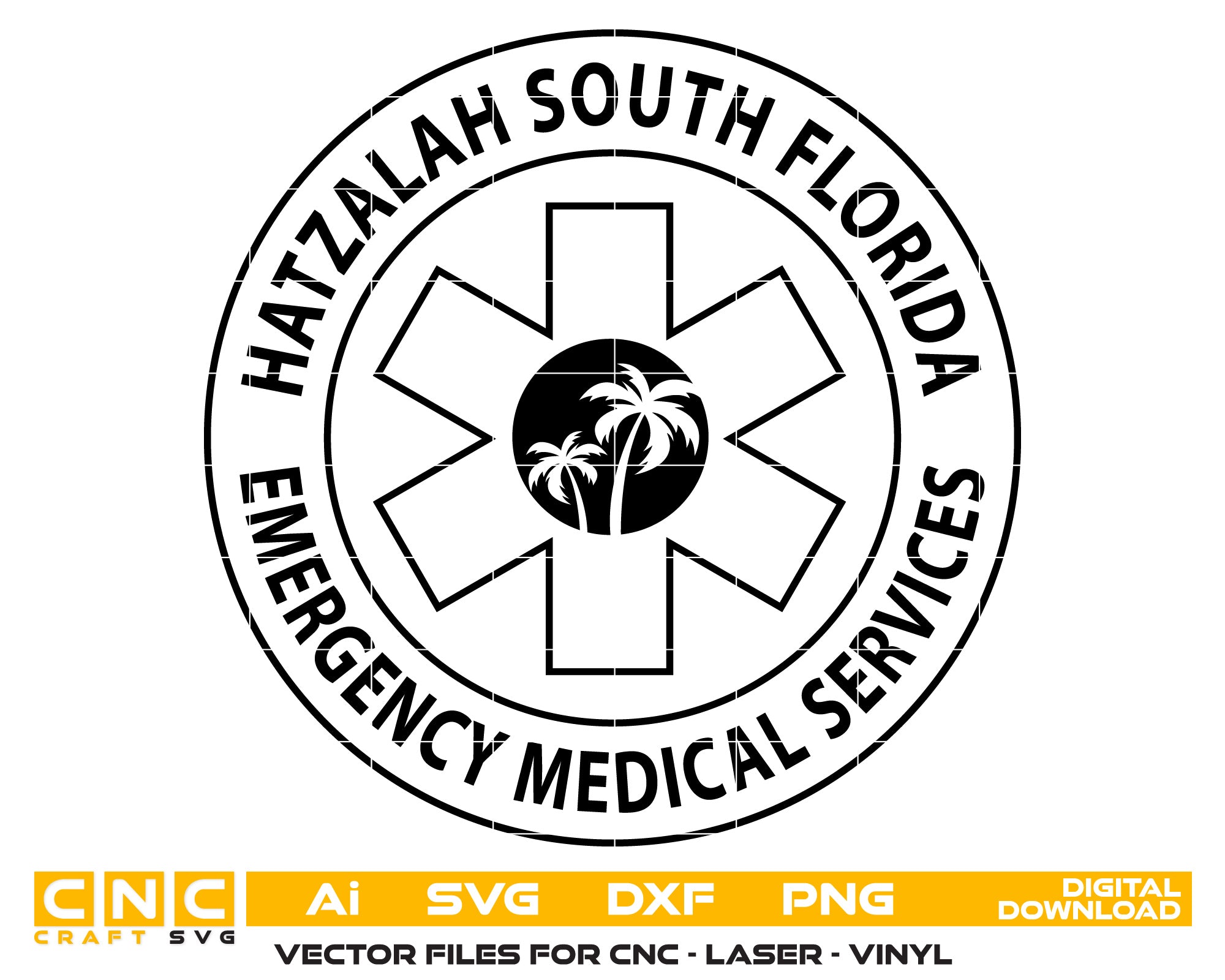 Hatzalah South Florida EMS Badge