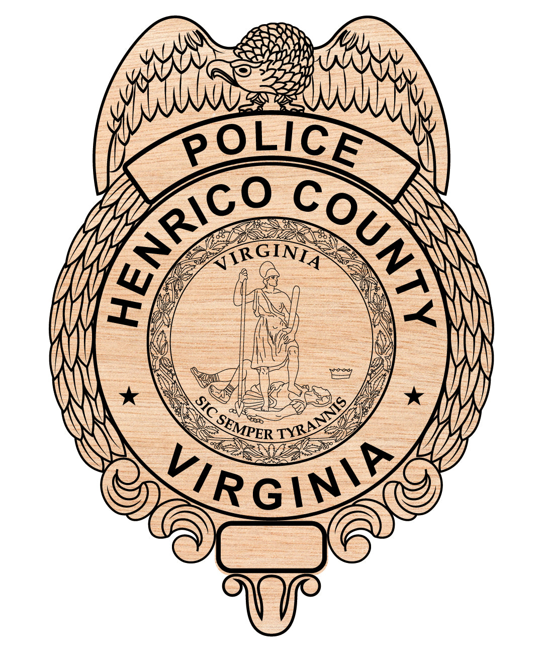 Henrico County, Virginia Police Badge