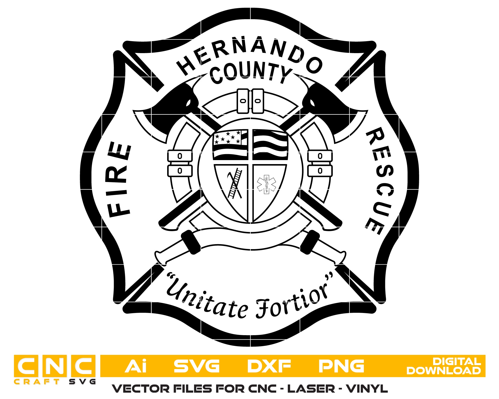 Hernando County Fire Rescue Patch