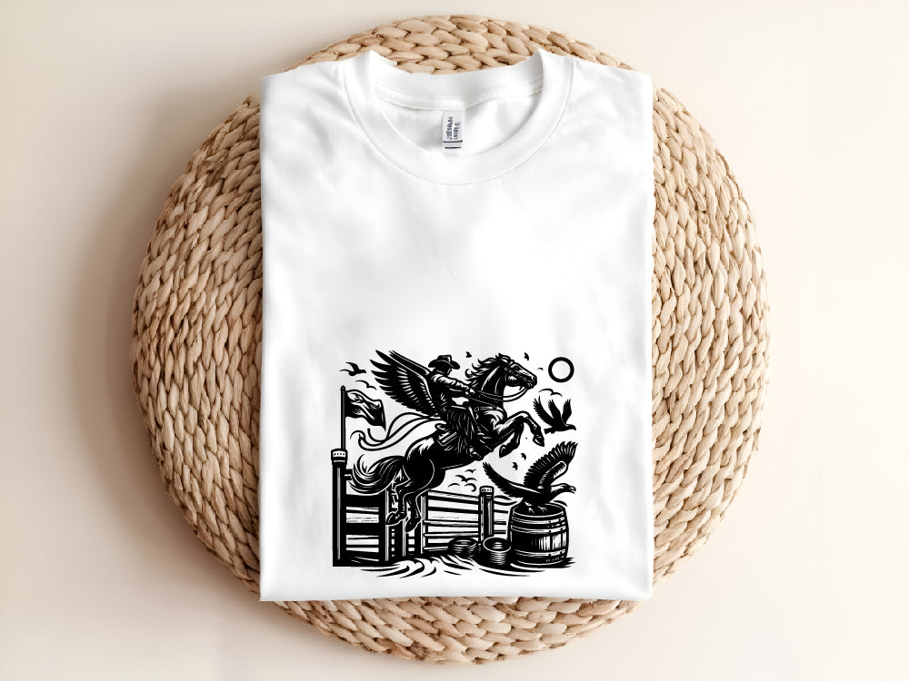 Horse Rider Vector SVG