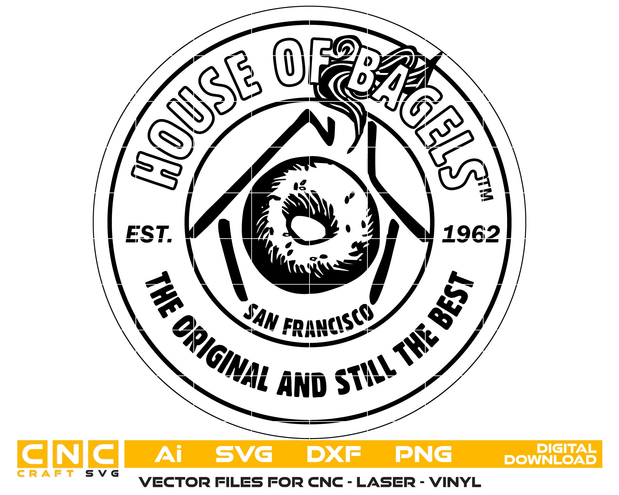 House of Bagles San Francisco Logo