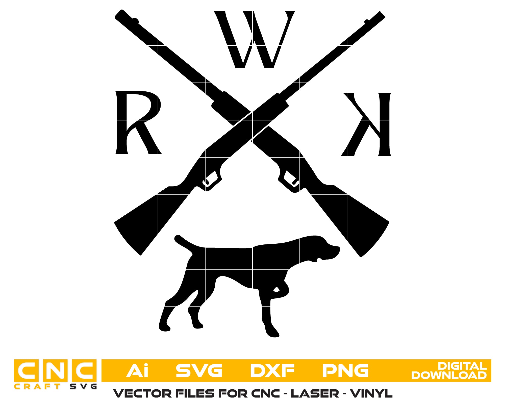 Hunting Vector Art Bundle – Clipart & Illustrations for Engraving & Crafts