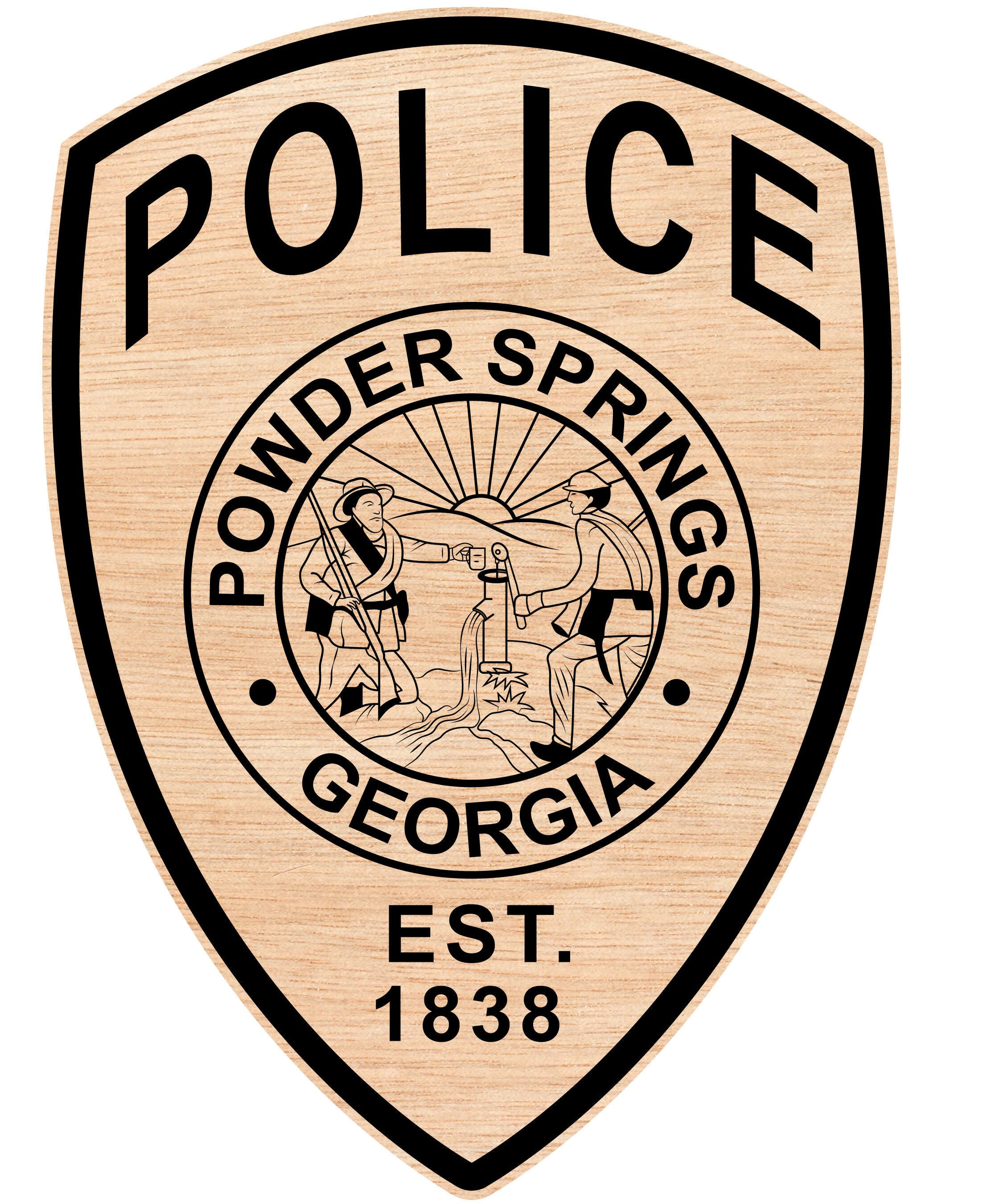 Powder Springs Georgia Police Patch-01