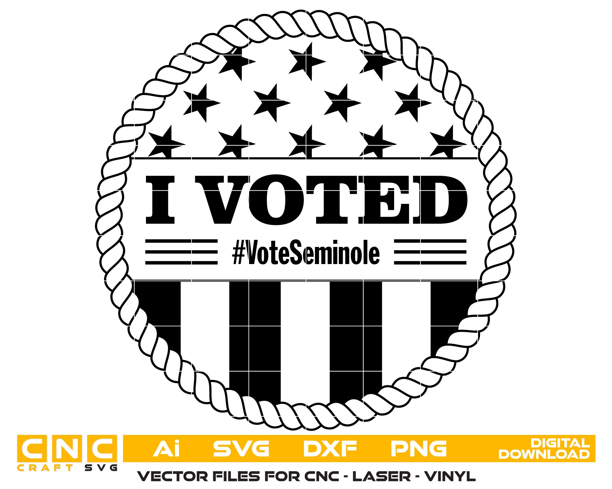 I Voted Seminole County Logo