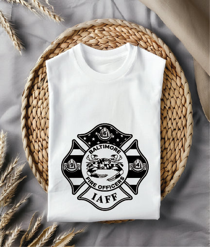 Iaff Baltimore Fire Officers Badge