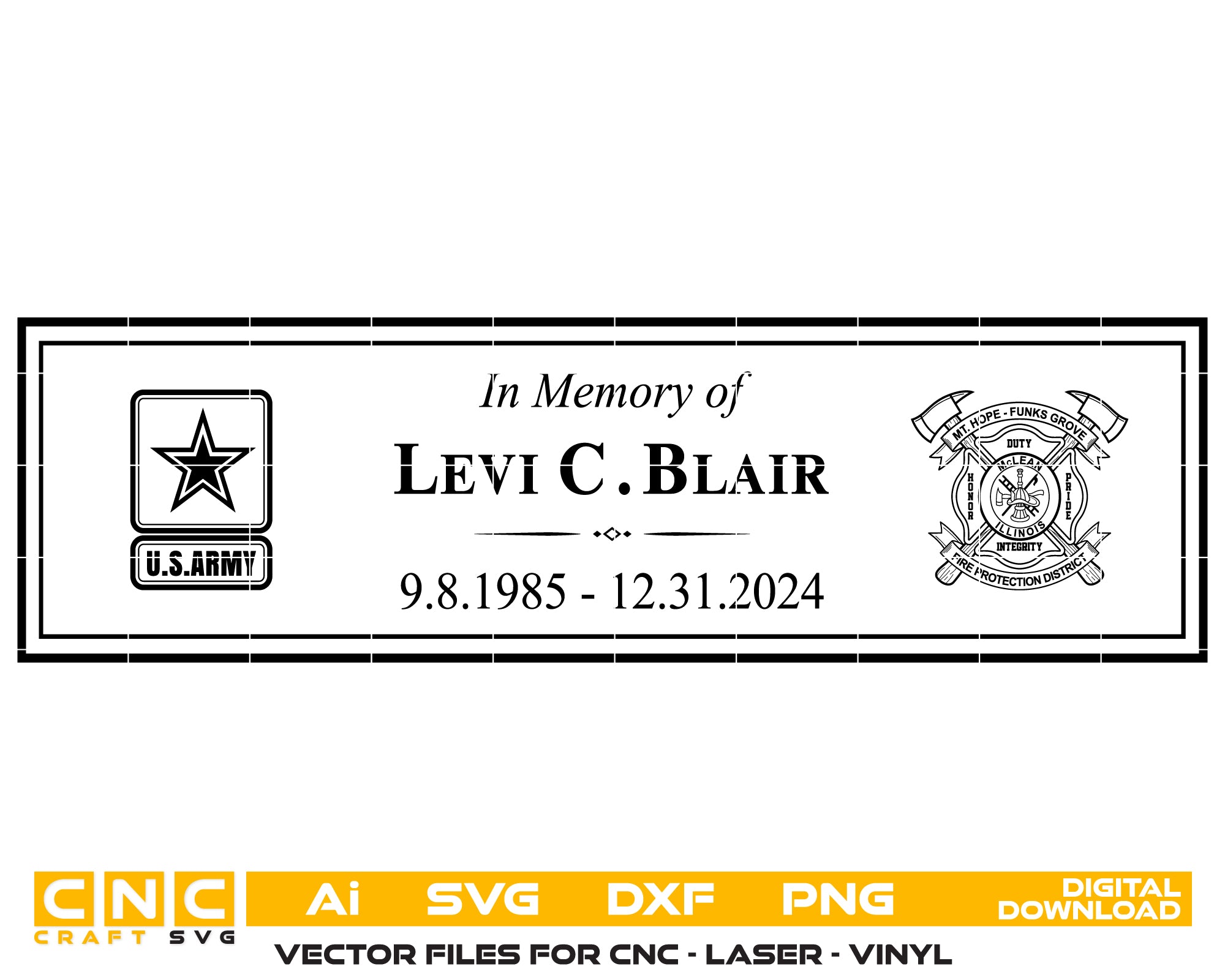 Fire protection District Logo Svg