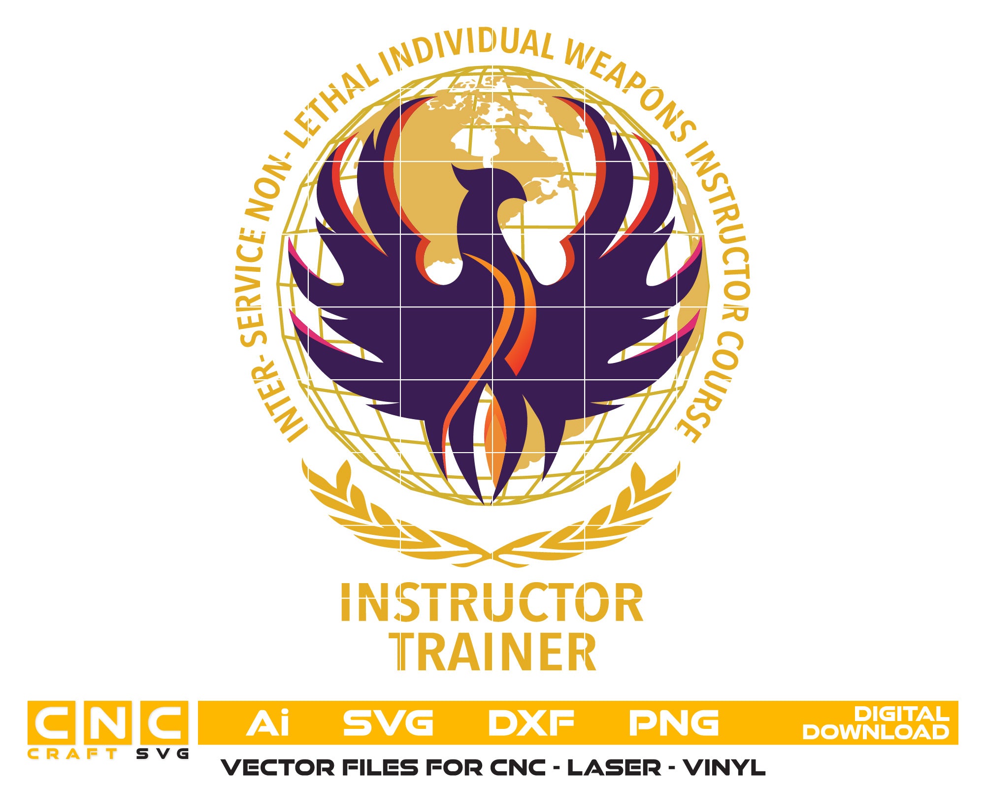 Inter Service Non Lethal Individual Weapons Instructor Course Logo