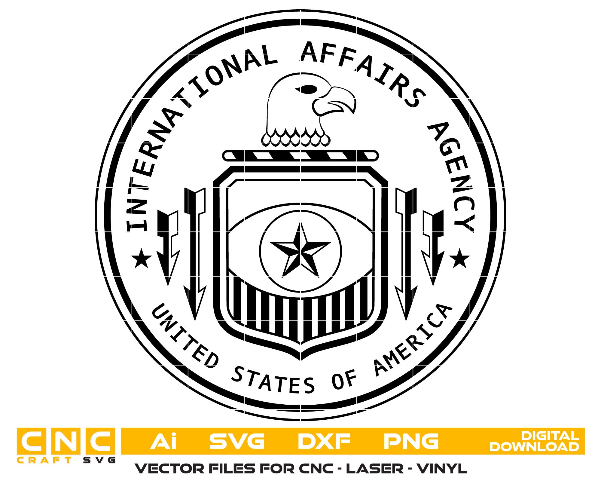 International Affairs Agency Badge