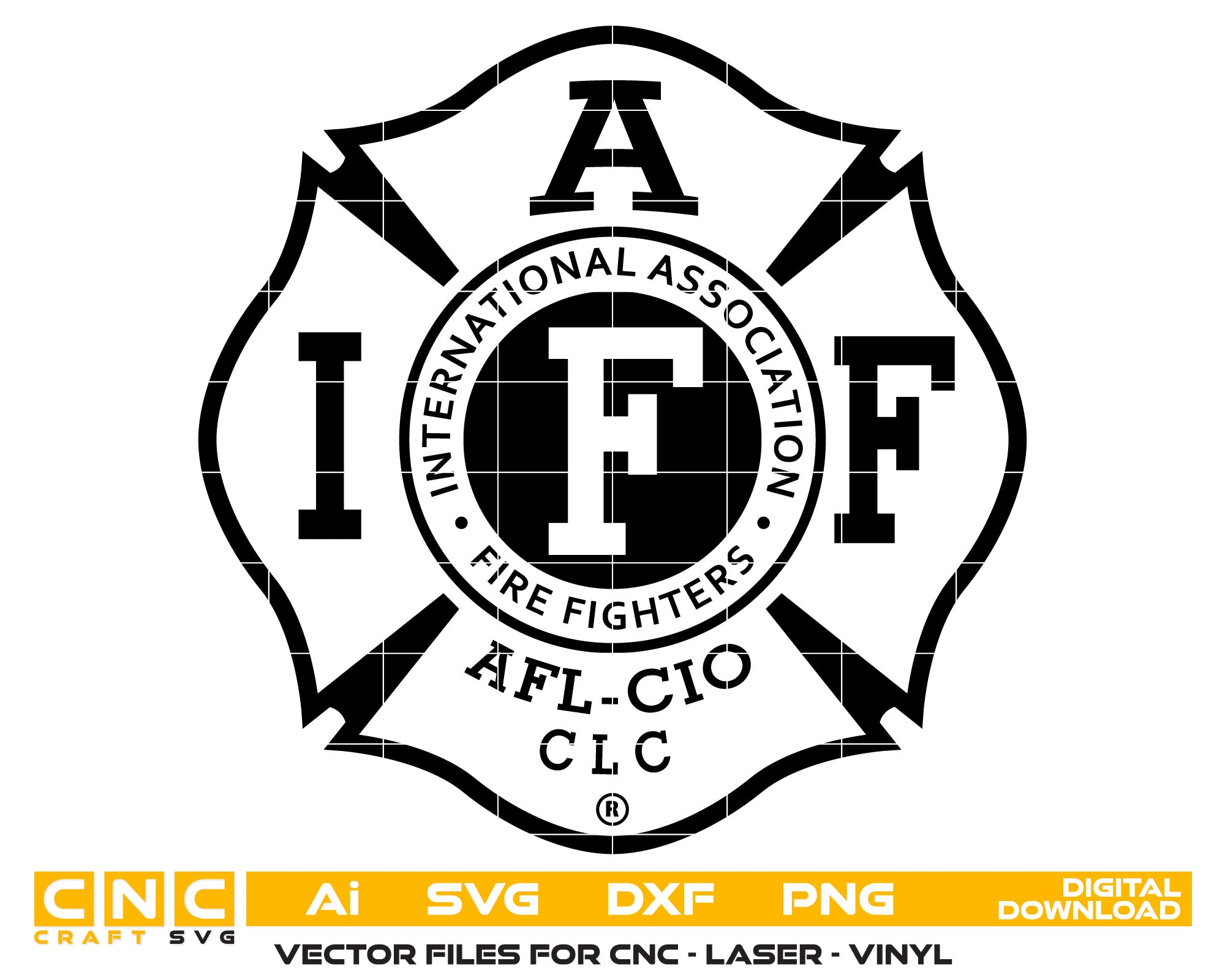 International Association Fire Fighter Logo