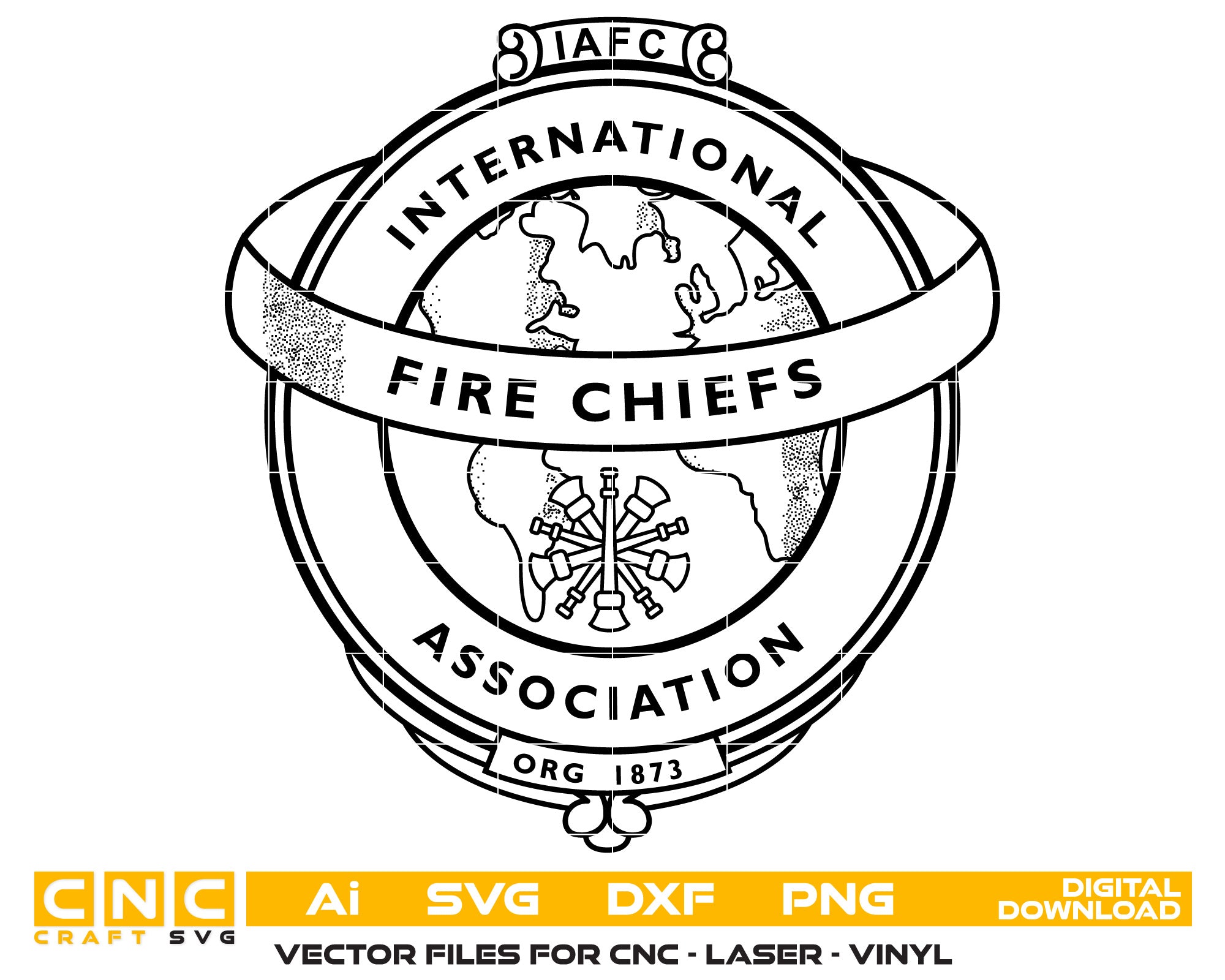 International Fire Chief Assosiation Logo