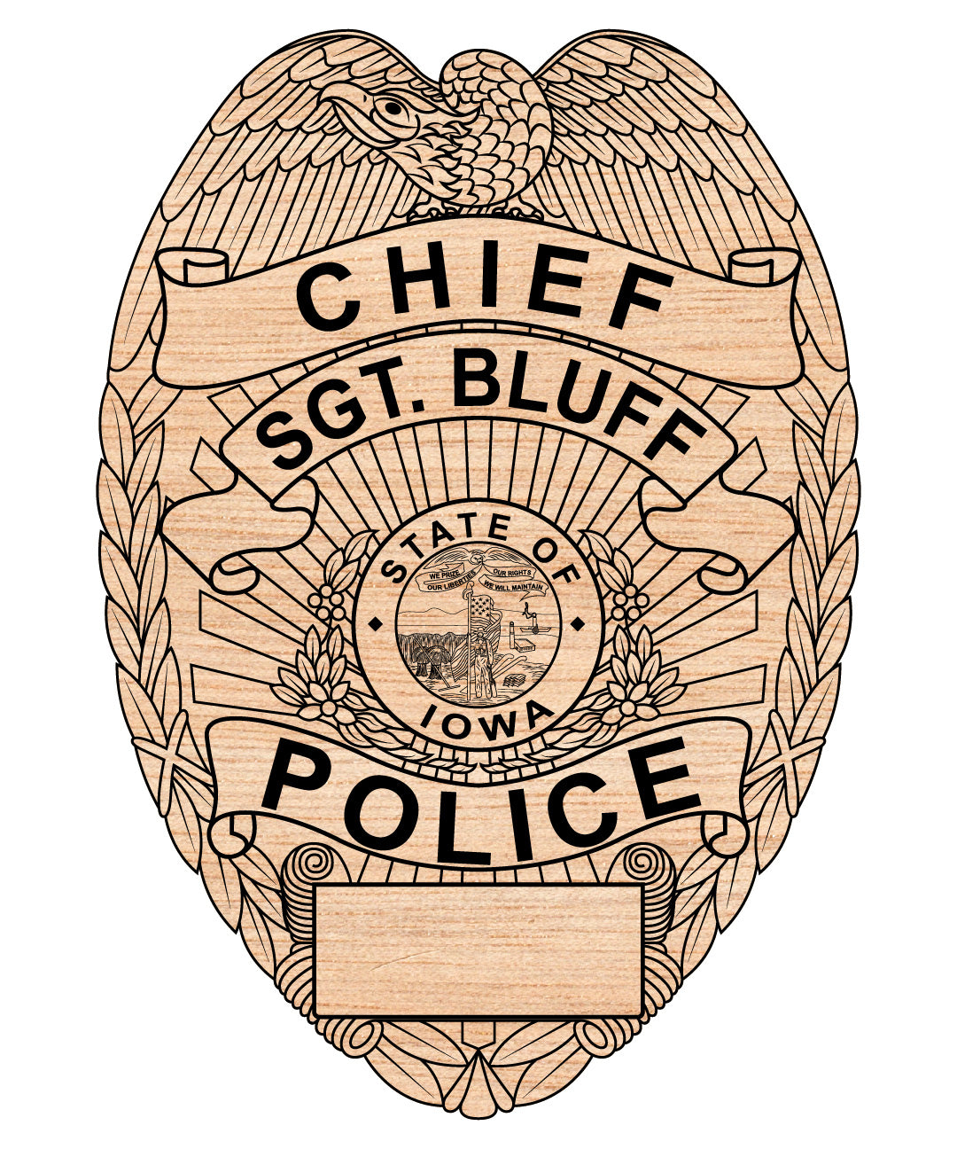 Iowa Police Chief Badge
Iowa Police Badge
Police Chief Badge
Chief Badge
Police Badge SVG