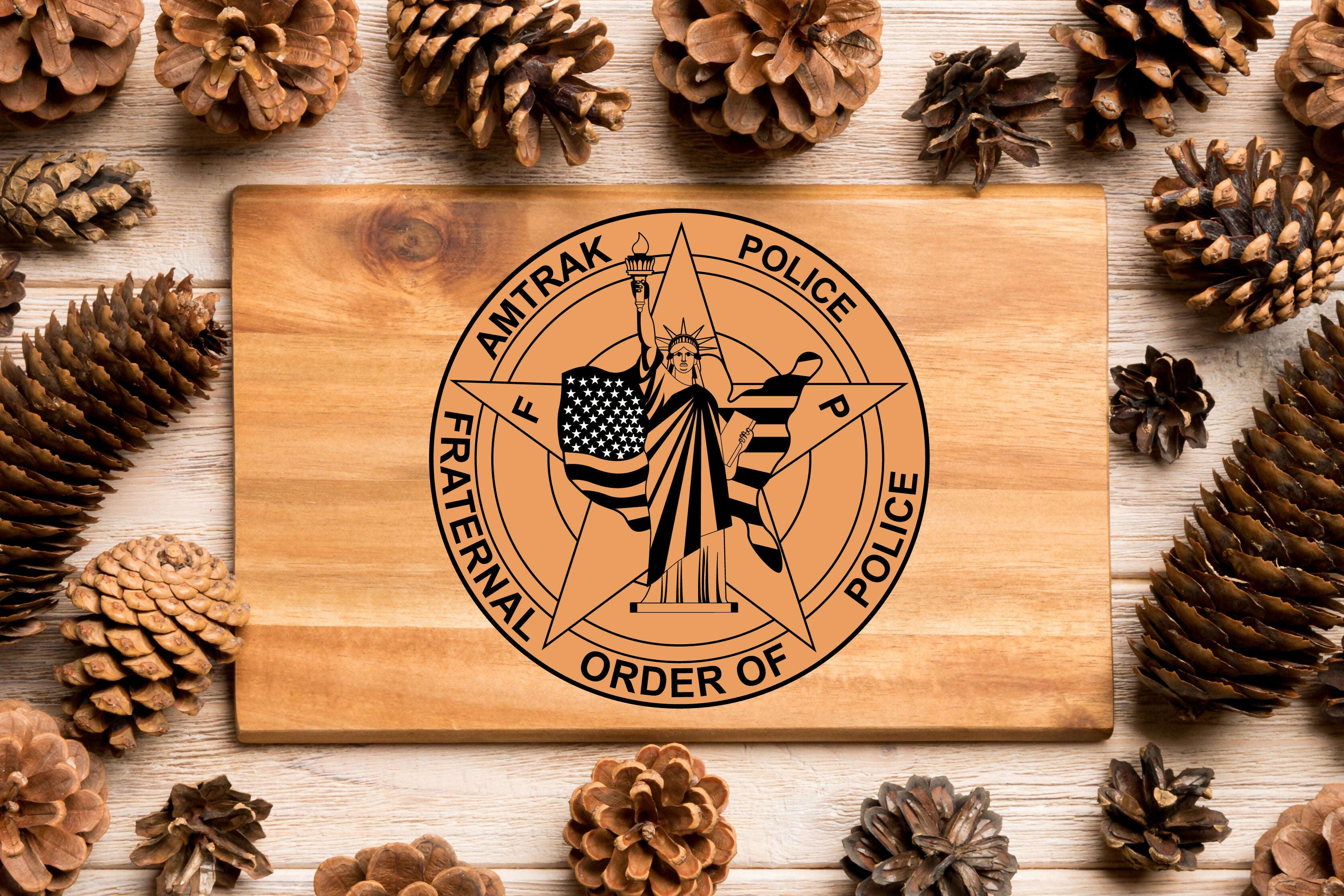 Fraternal Amtrak Police Seal-01