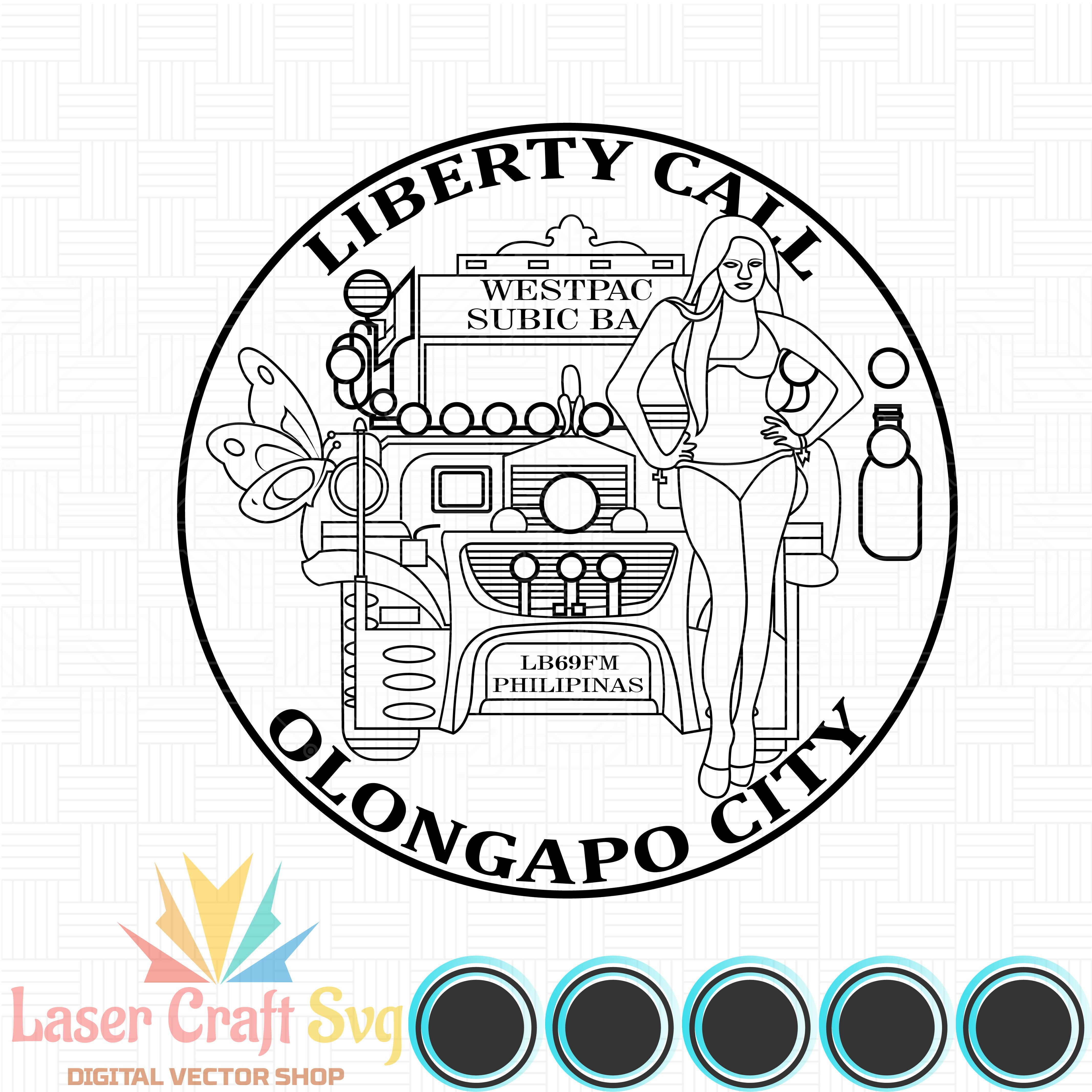 Olongapo City Liberty Call Seal Logo g p-01