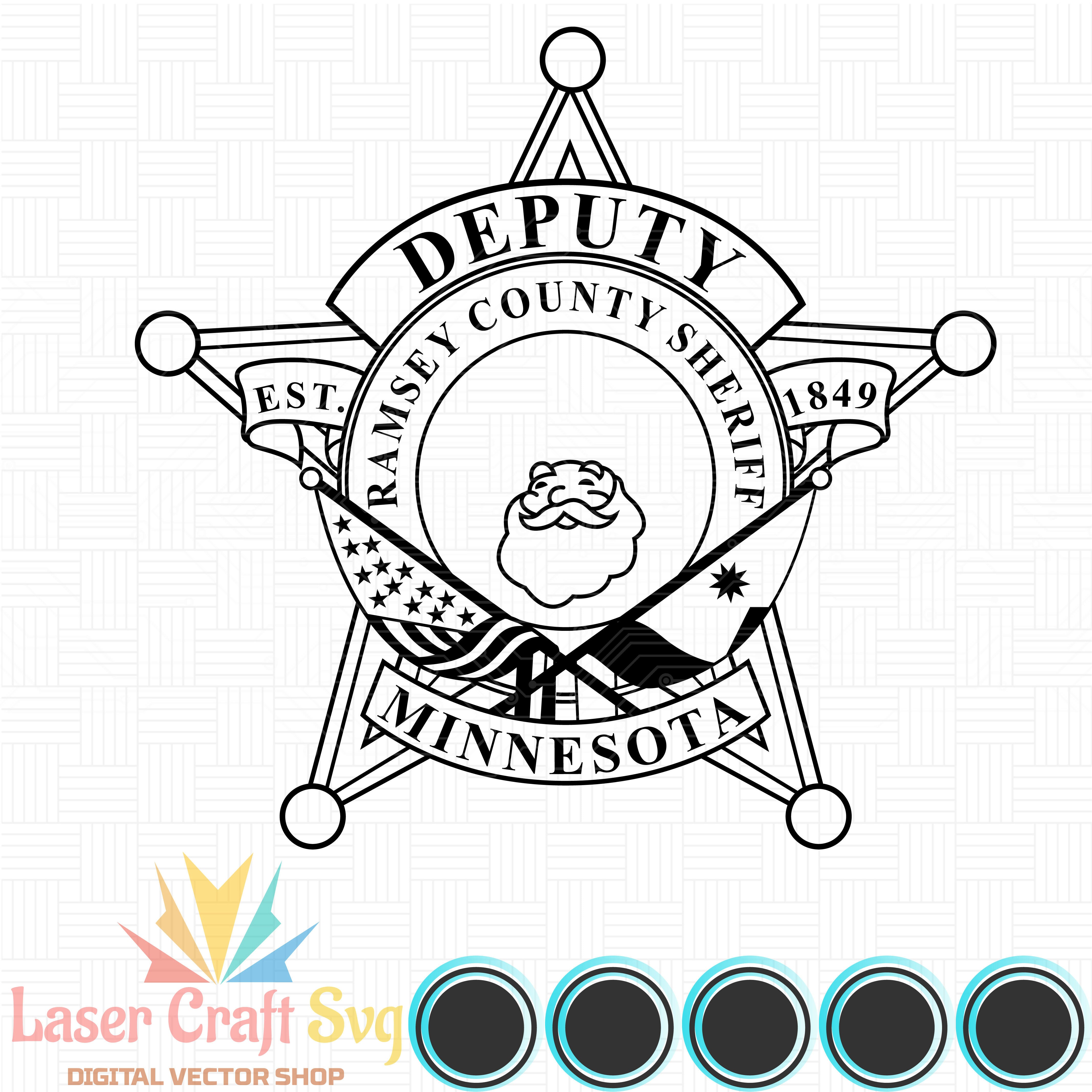 Ramsey County Deputy Sheriff Badge-01