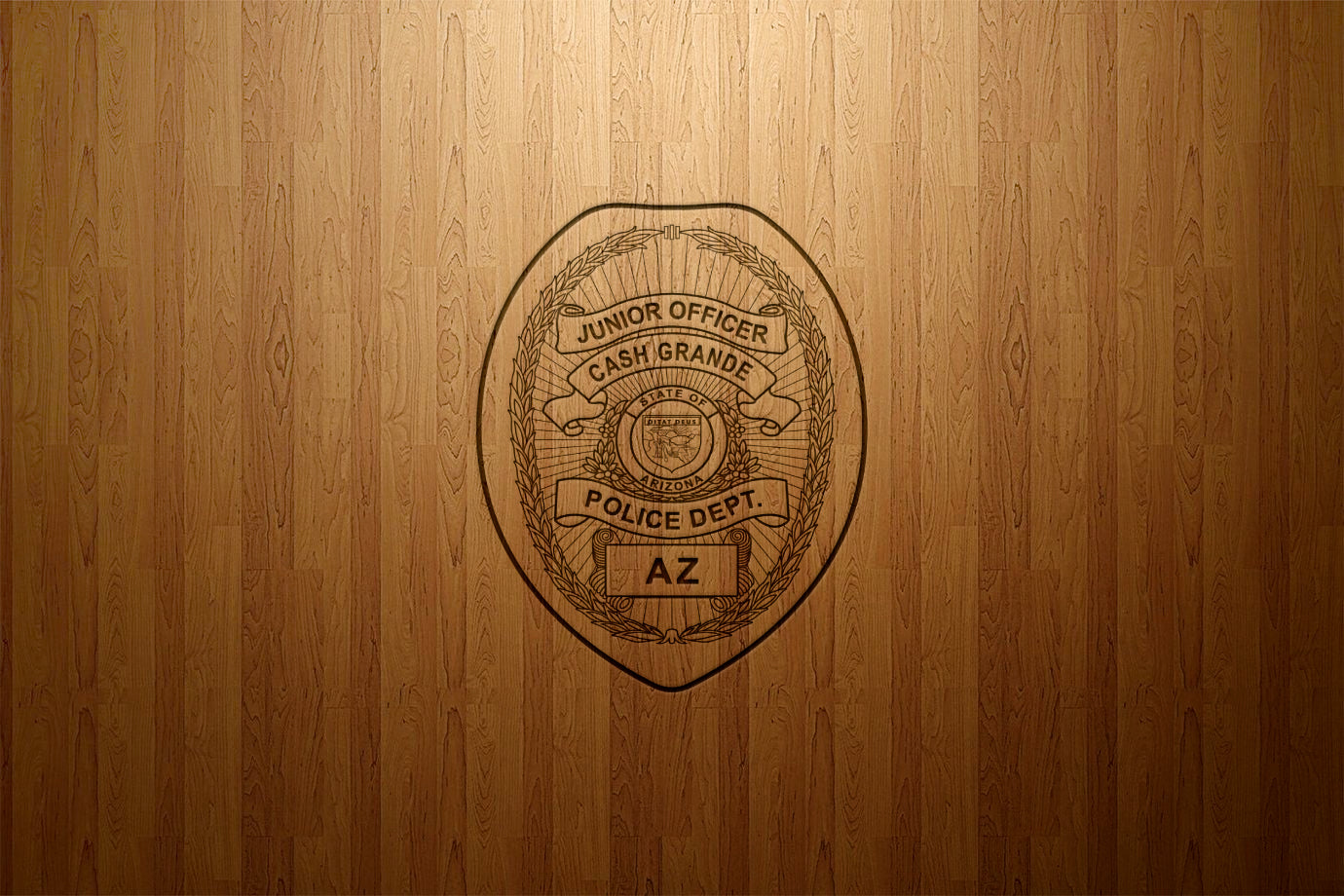 Police department badge on a wooden background
wooden mockup arizona police badge
police badge svg