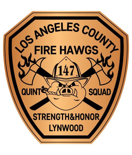LA County Station 147 Strength & Honor Fire Patch
