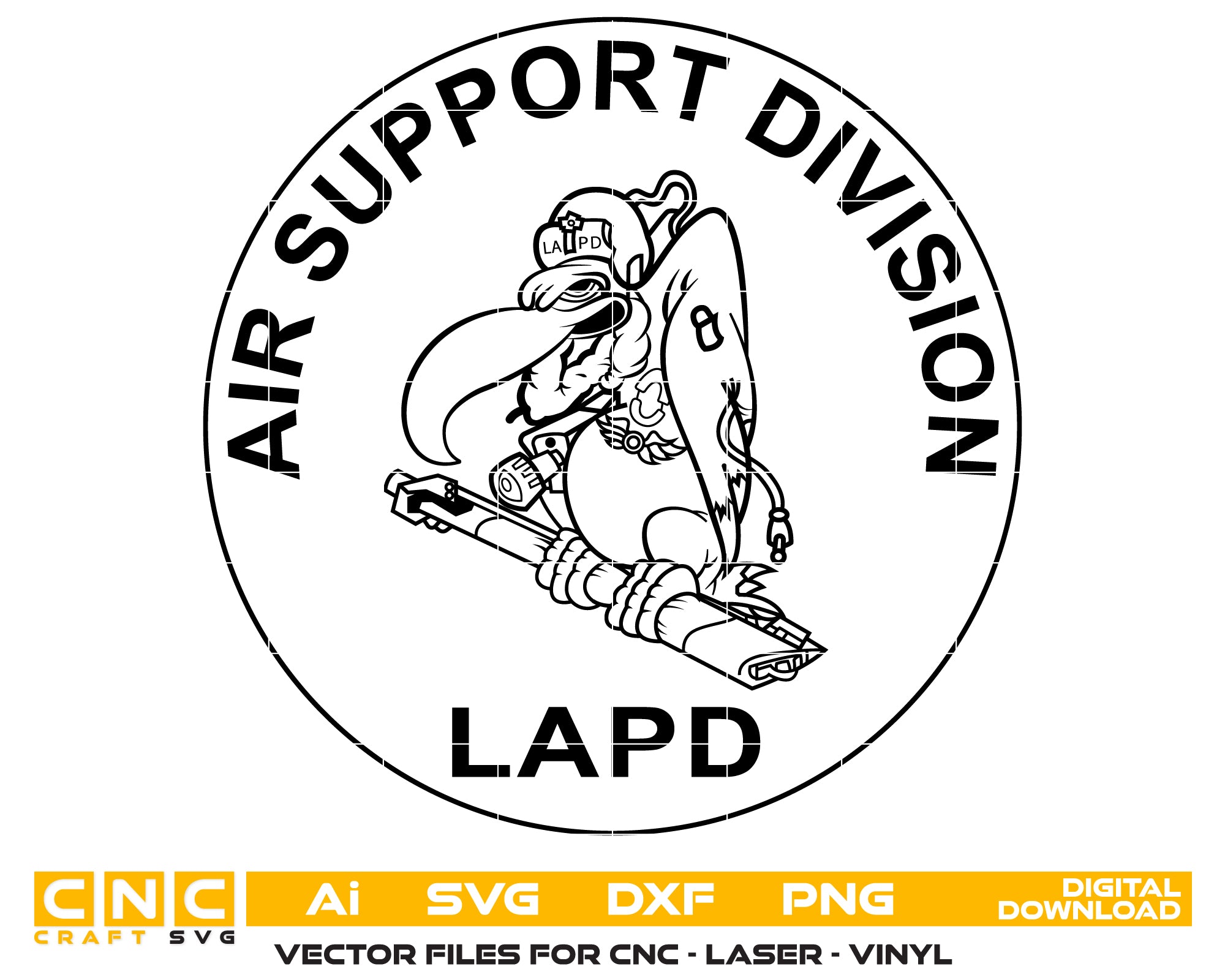 LAPD Air Support Division Logo