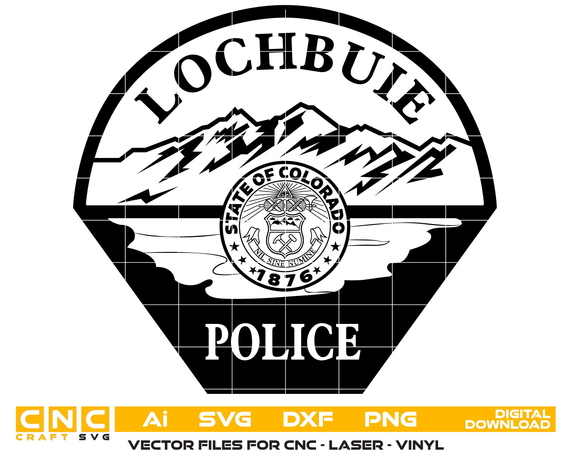 Lochbuie Police Logo