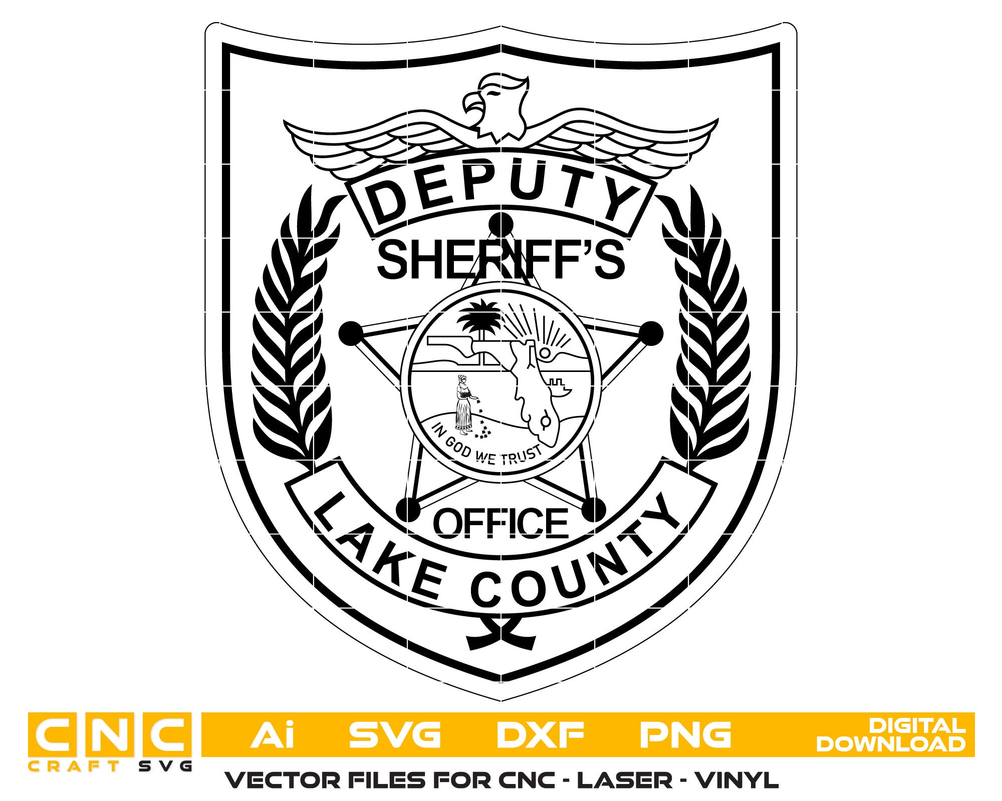 Lake County Florida Sheriff's Office Patch