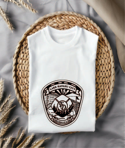 Lake Havasu City Fire Rescue Badge, Lake Havasu City Fire Badge, Havasu City Fire Department Badge