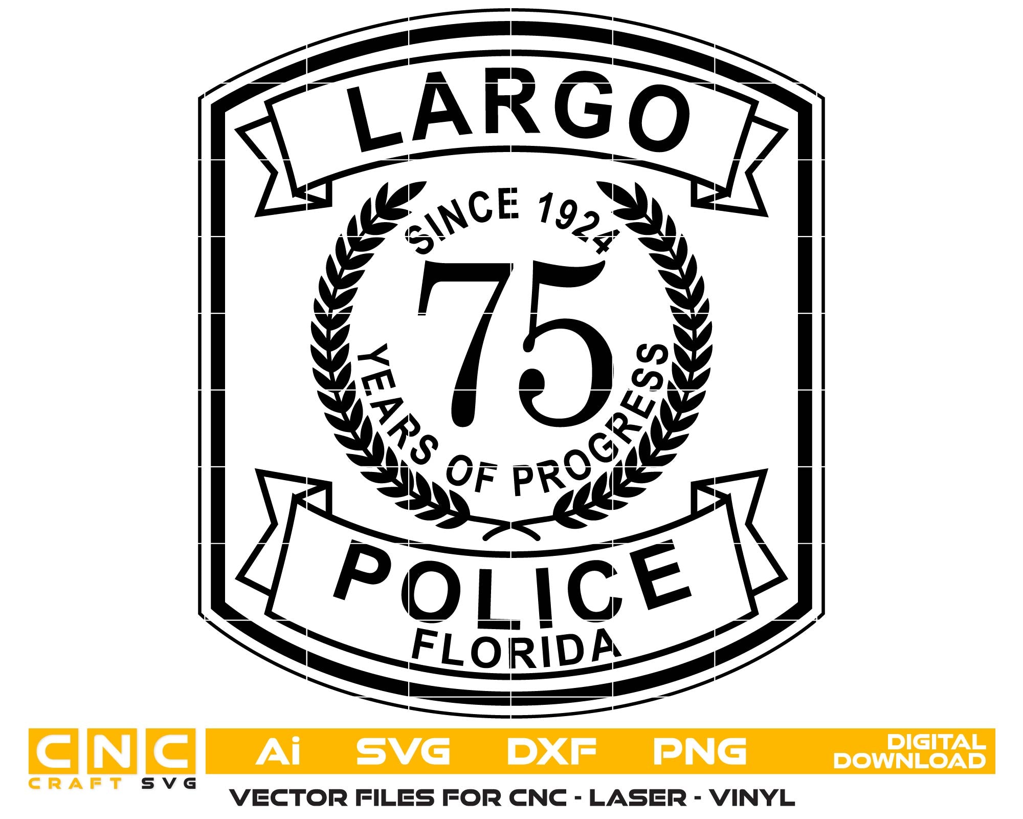 Largo Police Department Patch