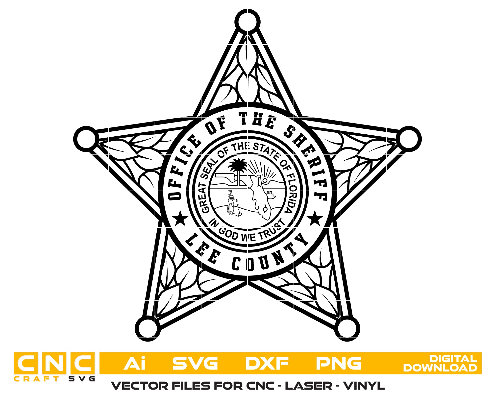 Lee County Sheriff Badge