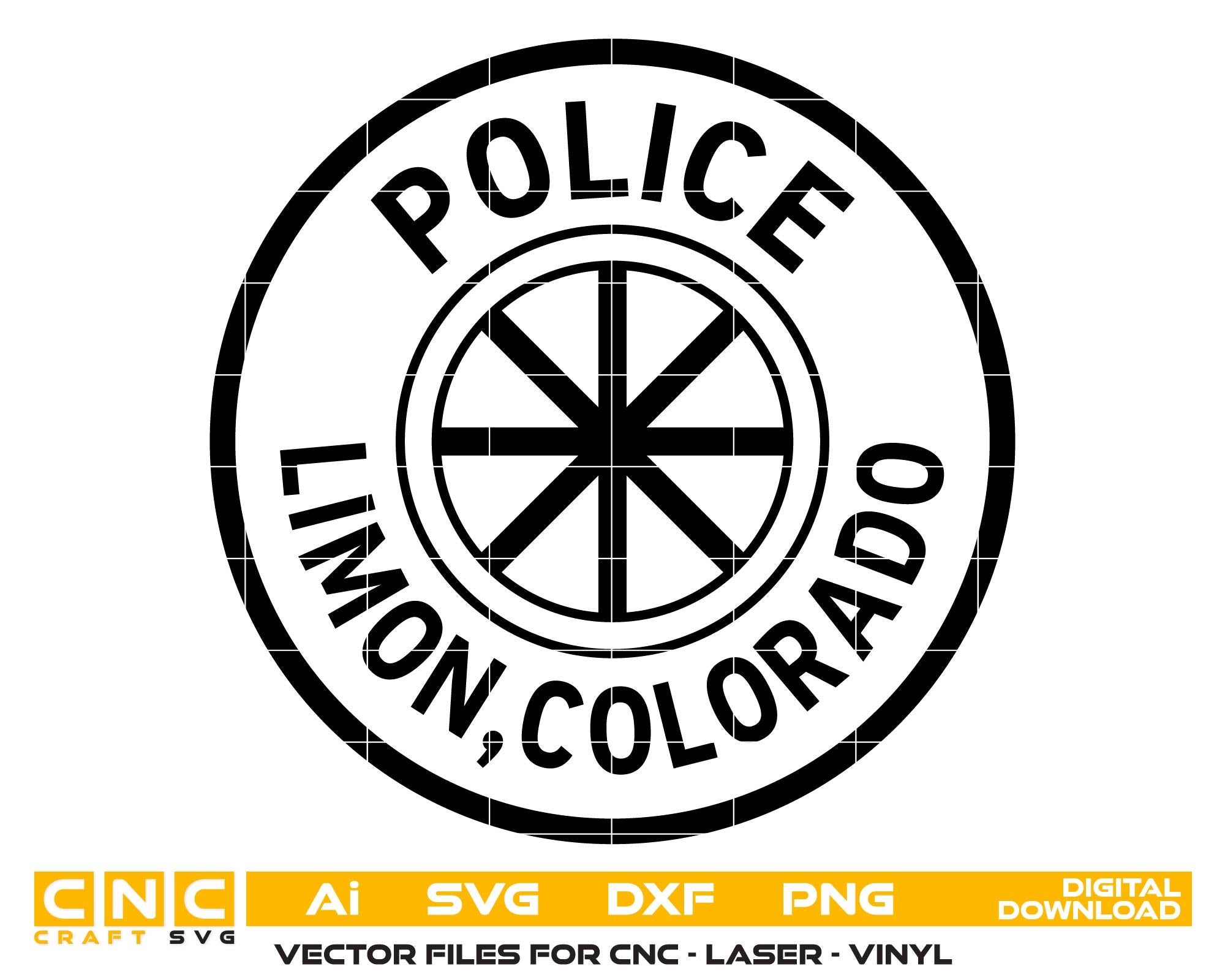 Limon Colorado Police Department Patch