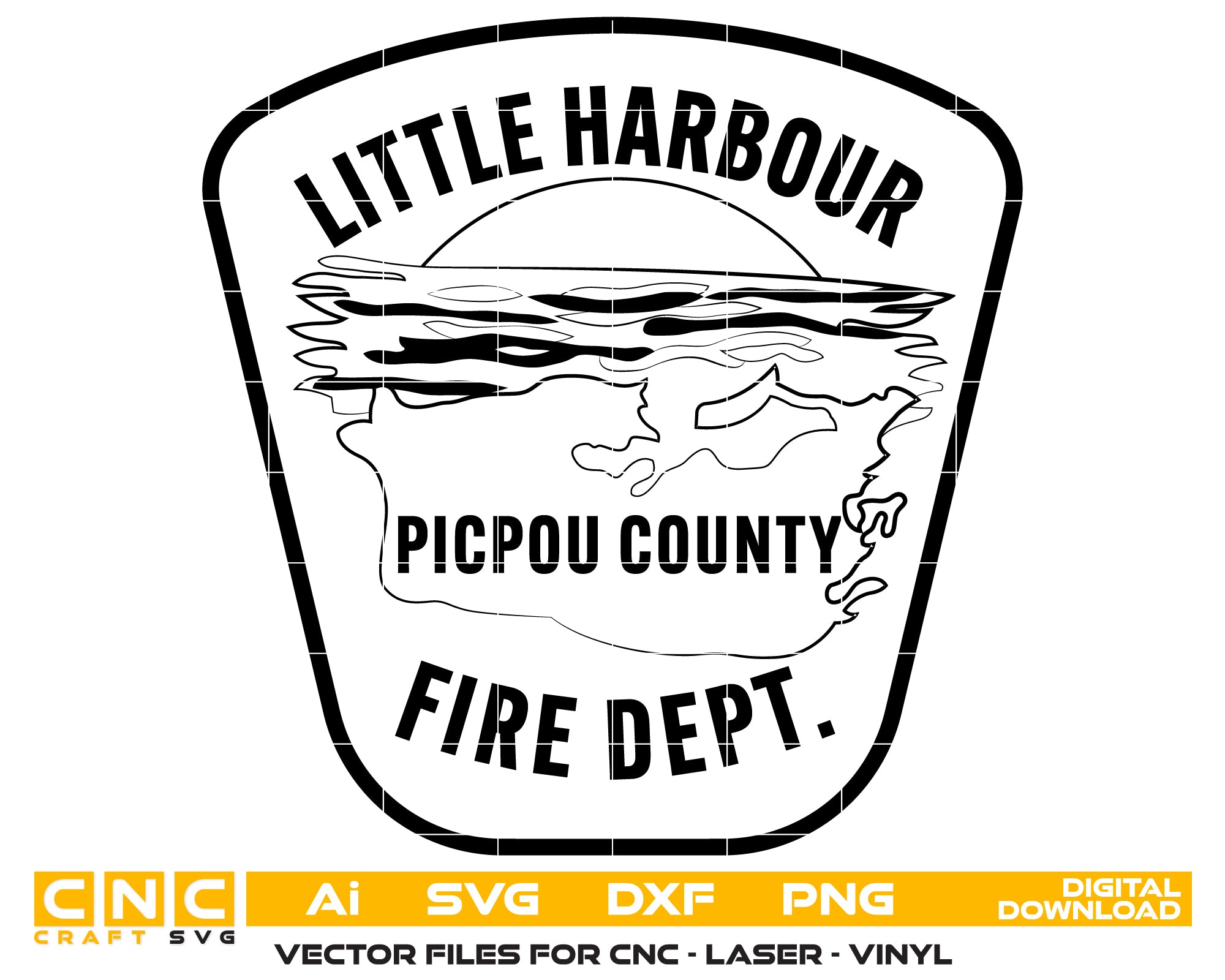 Little Harbour Fire Department Patch