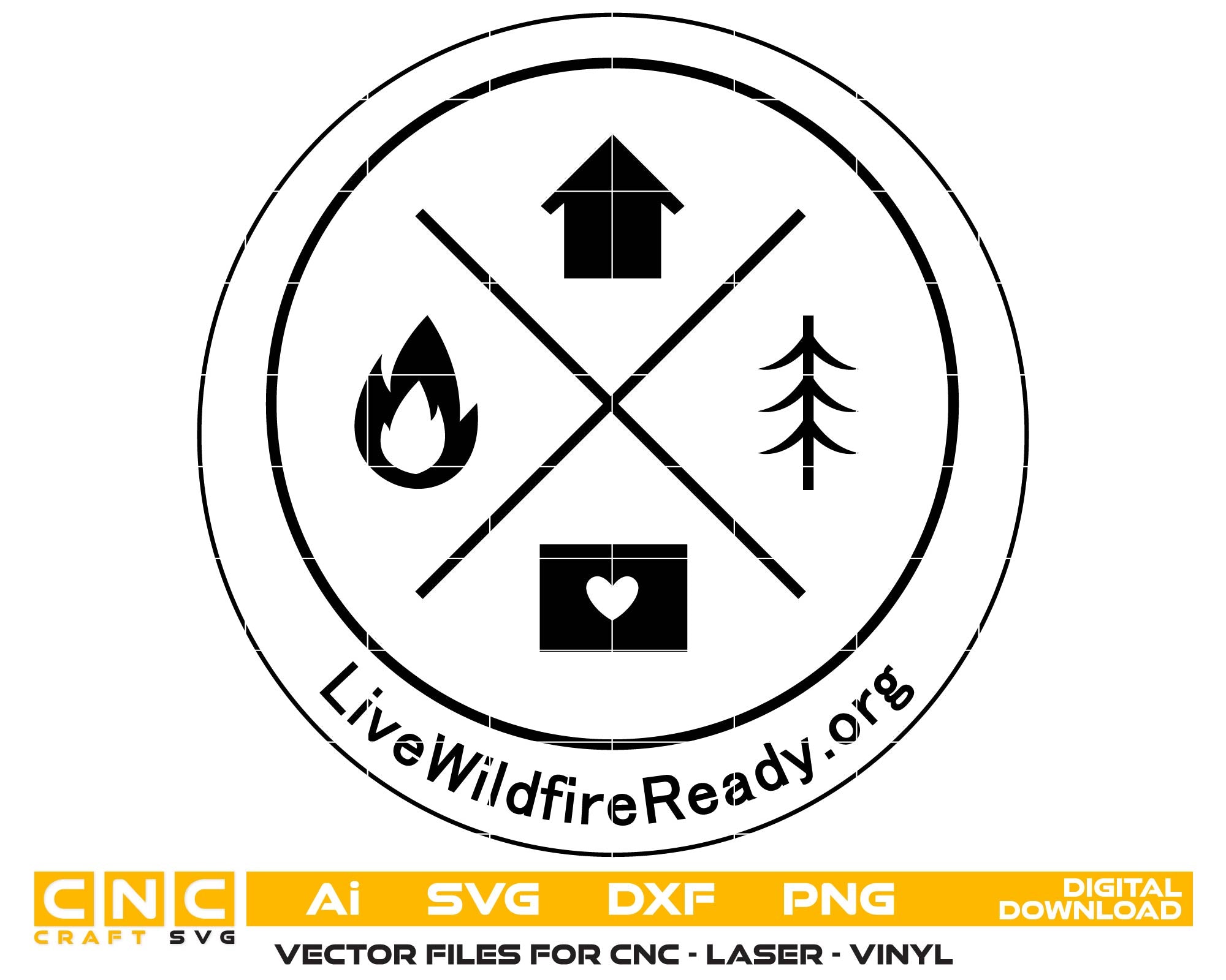 Live Wildfire Ready Logo